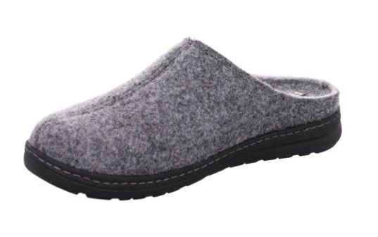 Rohde Pantoffel »ASIAGO«, Hausschuh, Clog, Schlappen mit seitlichem Stretch mit Label