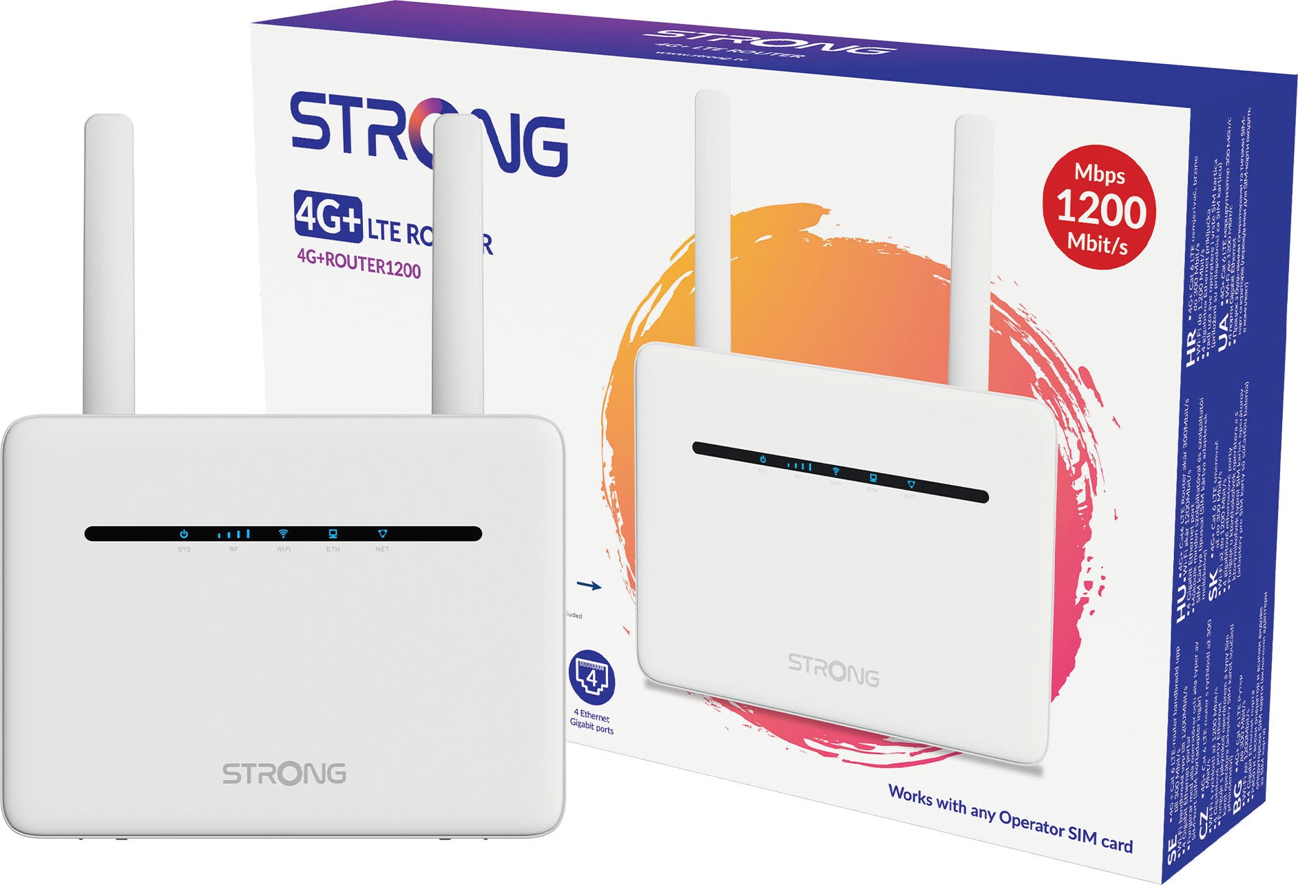 Strong WLAN-Router »4G LTE Dualband Router«, bis zu 1200 Mbit/s