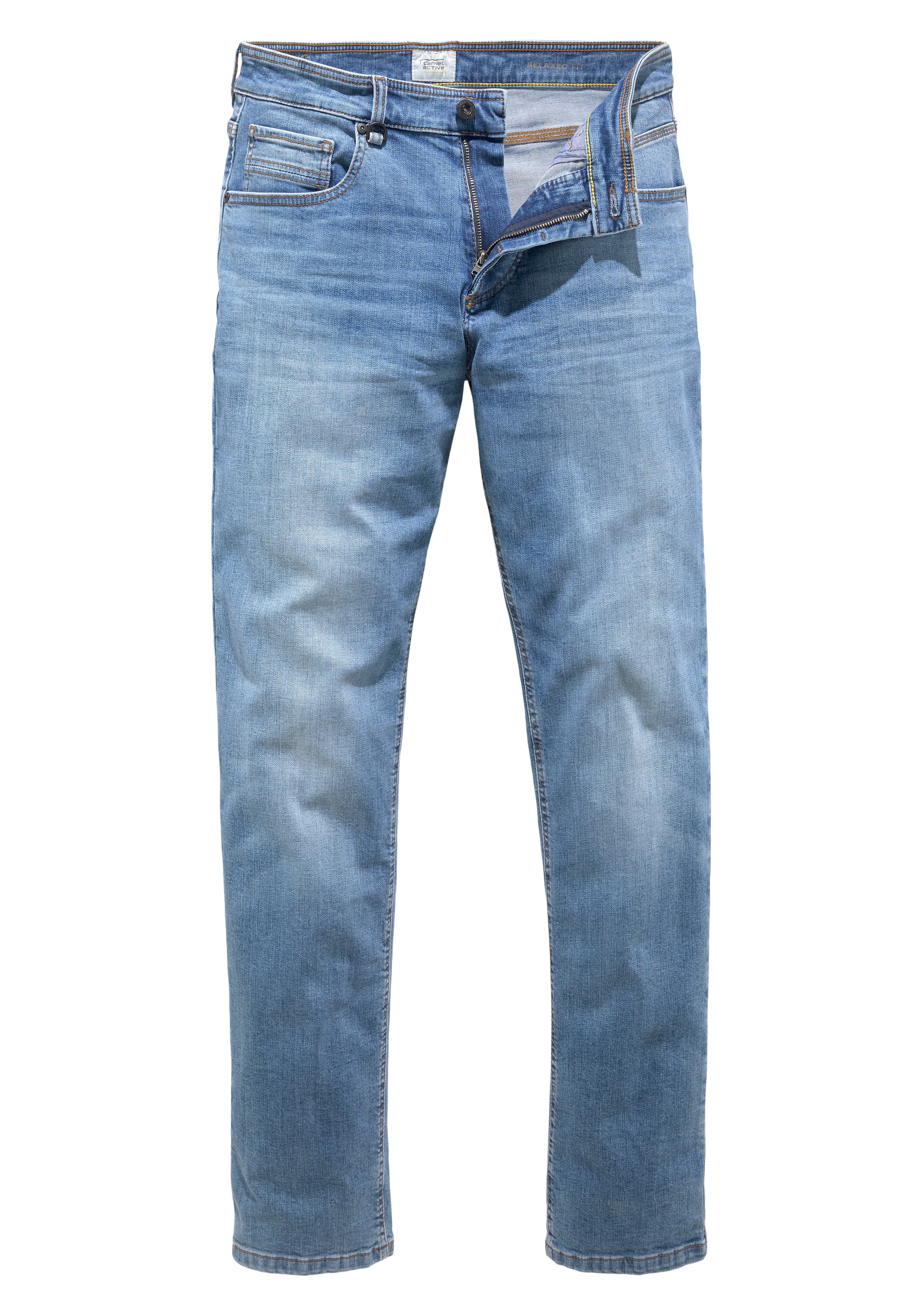 Jelmoli-Versand 5-Pocket-Jeans active camel | online shoppen »WOODSTOCK«