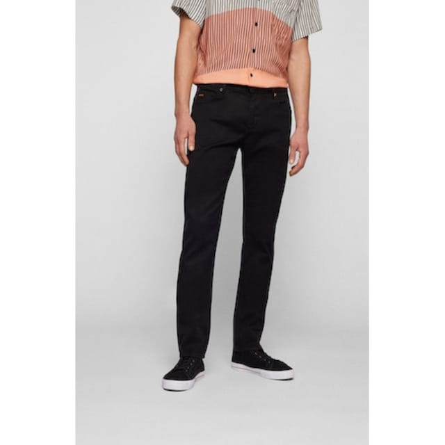 BOSS ORANGE Slim-fit-Jeans »Delaware BC-L-C«, mit Leder-Markenlabel am  hinteren Bundabschluss online shoppen | Jelmoli-Versand