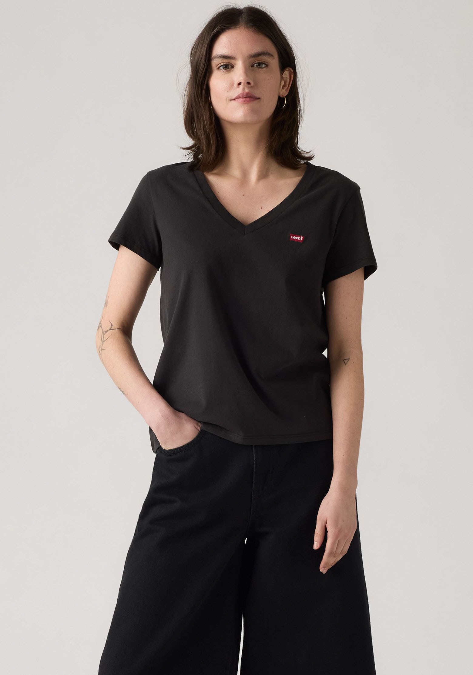 Levi's® T-Shirt »VNECK TEE 2 PACK«, (Packung, 2 tlg.)
