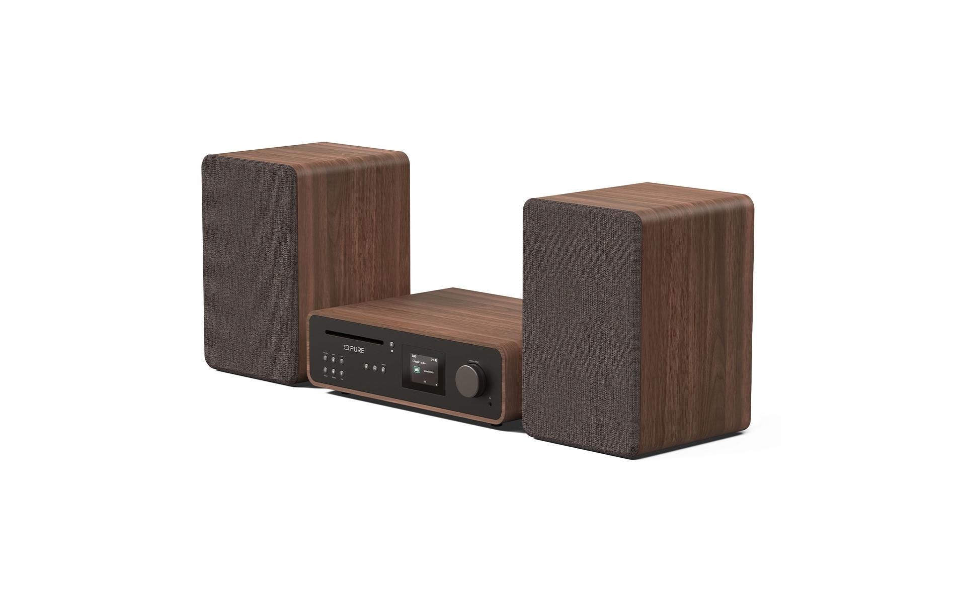 Pure Stereoanlage »Classic Stereo«, (Bluetooth-WLAN Digitalradio (DAB+)-Internetradio-FM-Tuner 100 W)