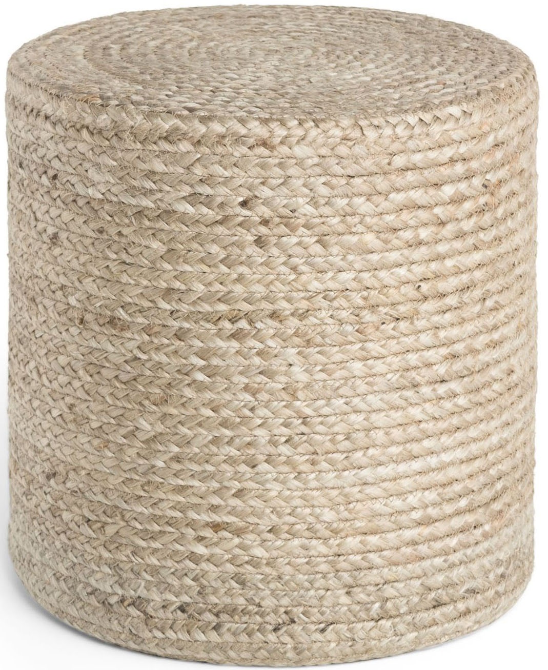 HANSE Home Pouf »Jutta, Jute«, (1 St.), Jute, Natur, Wohnzimmer, Esszimmer, Schlafzimmer, Flur, Modern, Boho