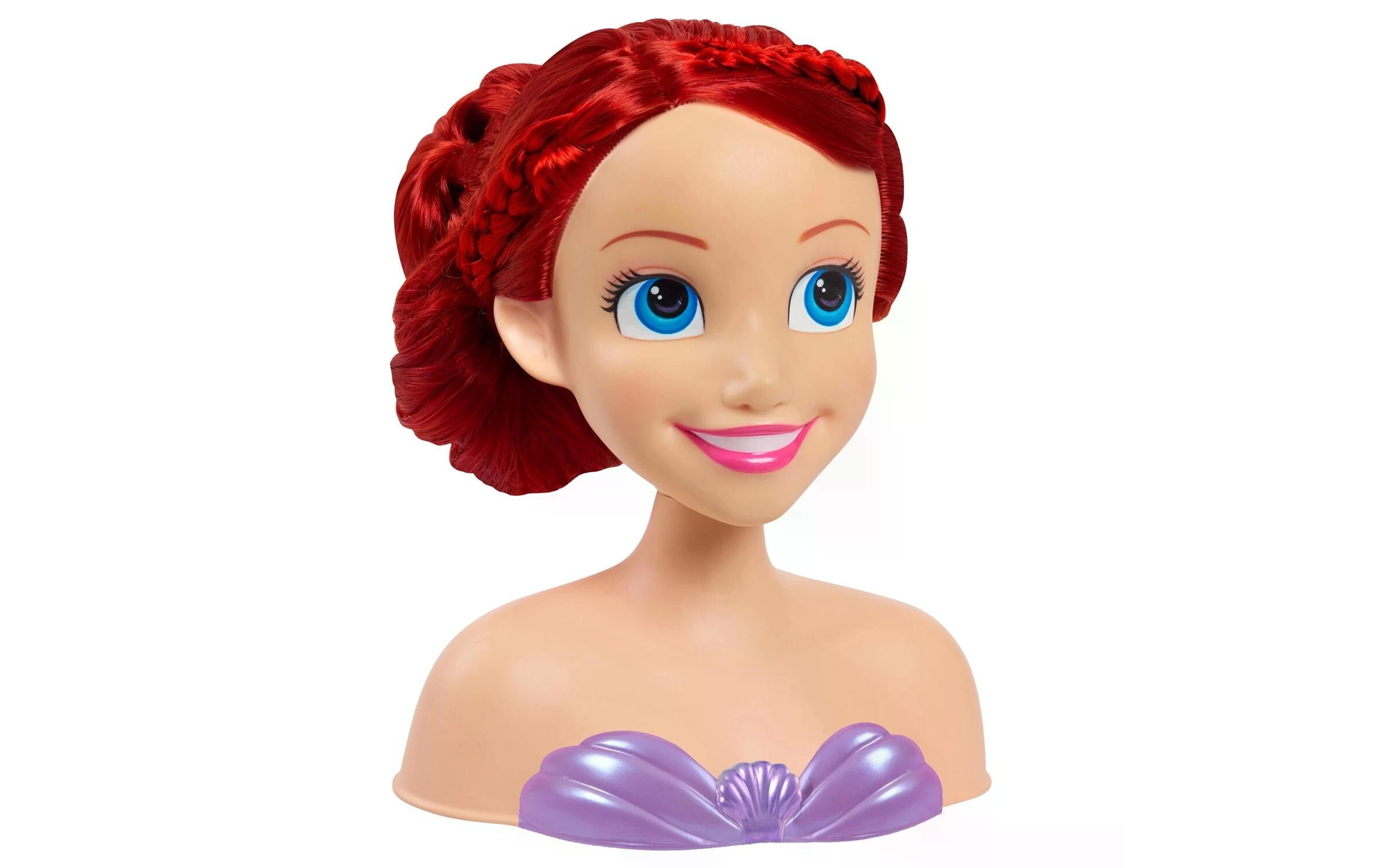 Disney Princess Spielzeug-Frisierkoffer »Beauty Disney Princess – Ariel Styling Head klein / 20 cm«