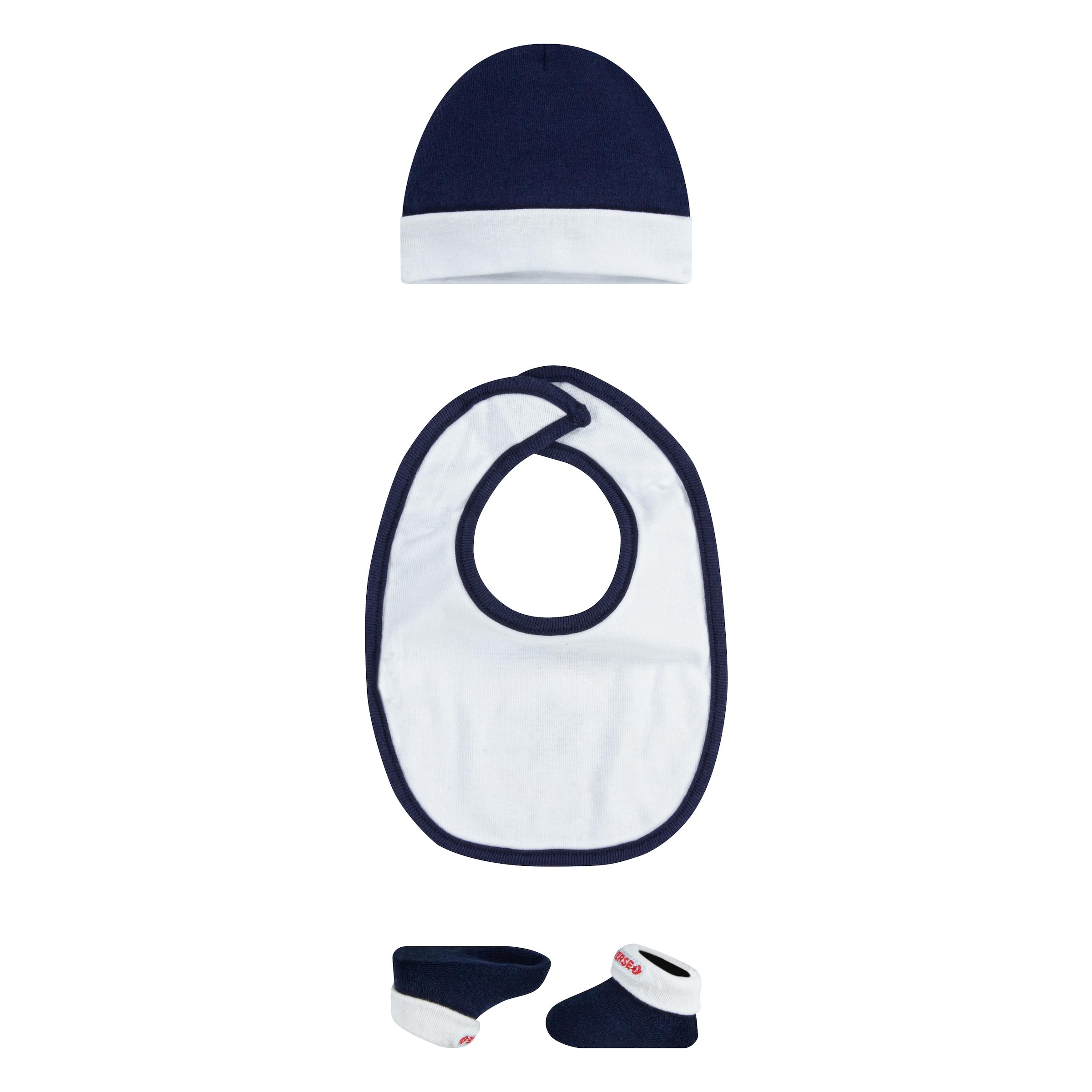 Converse Neugeborenen-Geschenkset »CHUCK INFANT HAT BIB BOOTIE SET 3PC«, für Babys