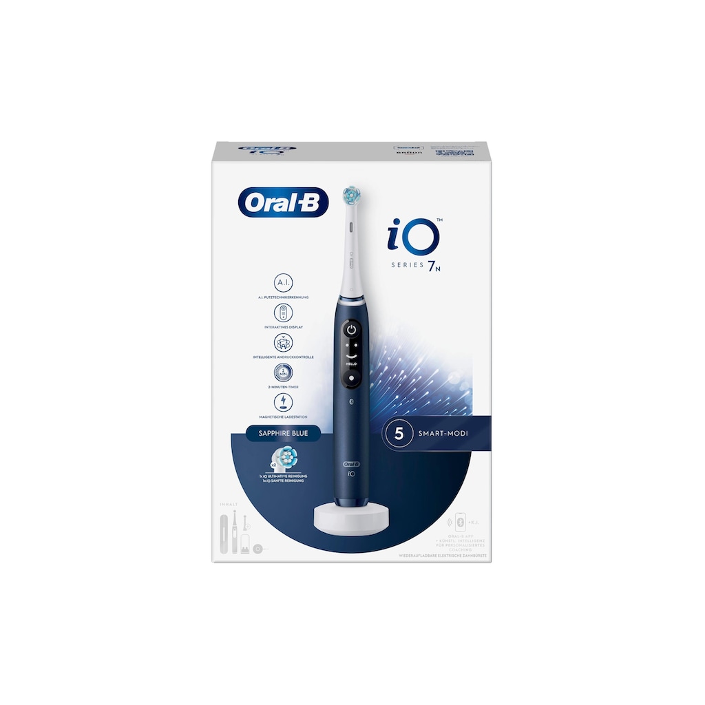 Oral-B Elektrische Zahnbürste »iO Series 7N Sapphire Blue«