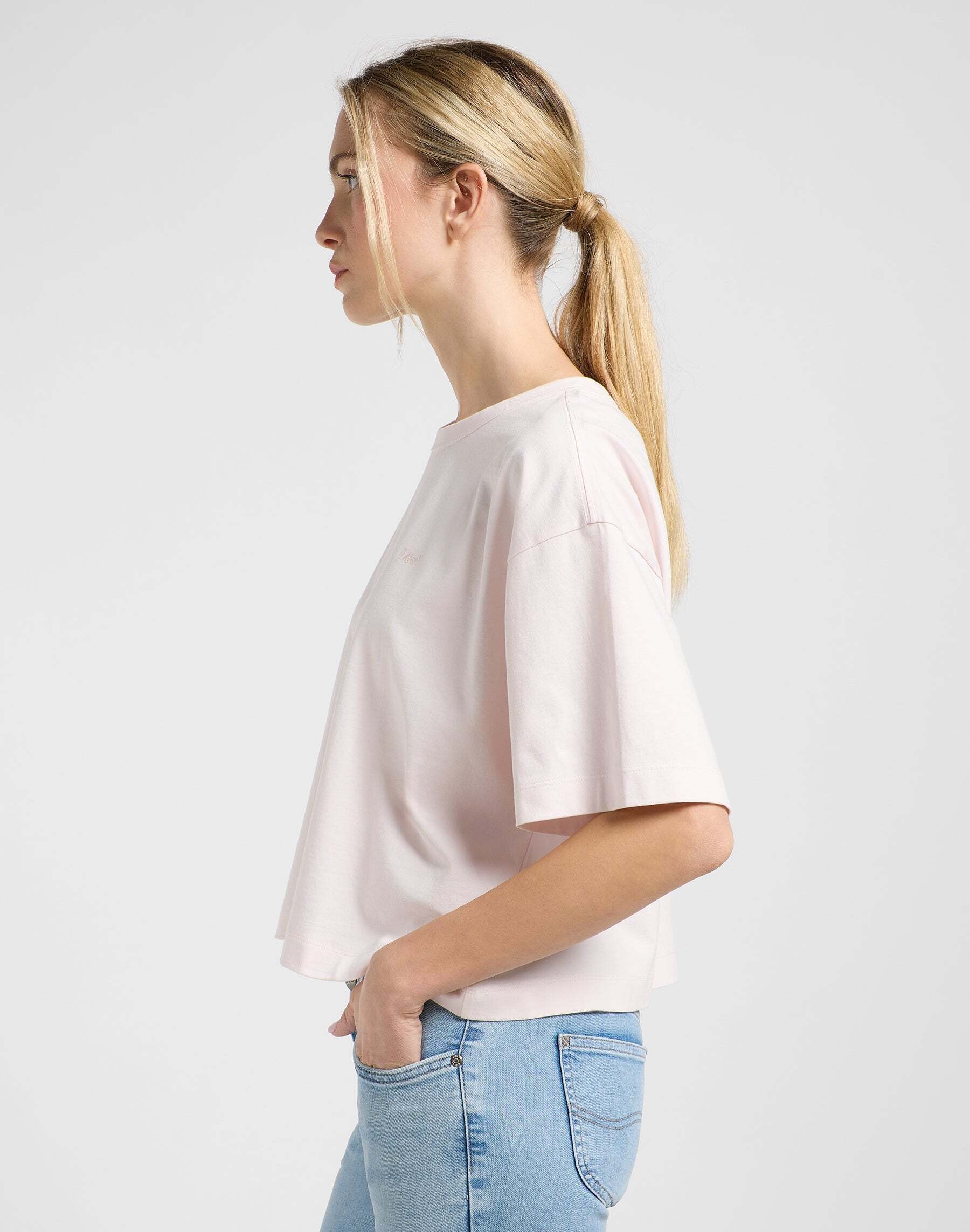 Lee® T-Shirt »LEE T-Shirt Cropped Boxy Tee«