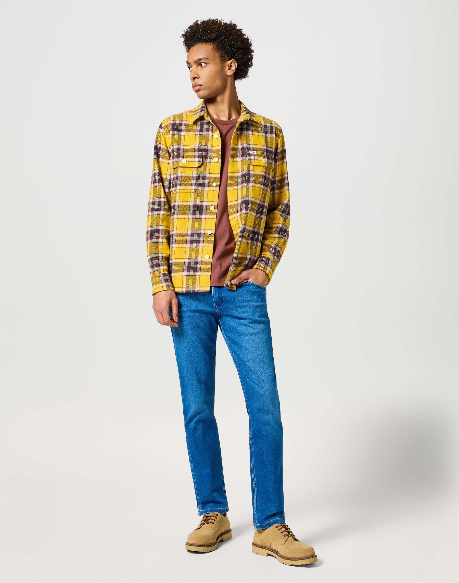 Wrangler Langarmhemd »Wrangler Langarmhemd Two Pocket Shirt«