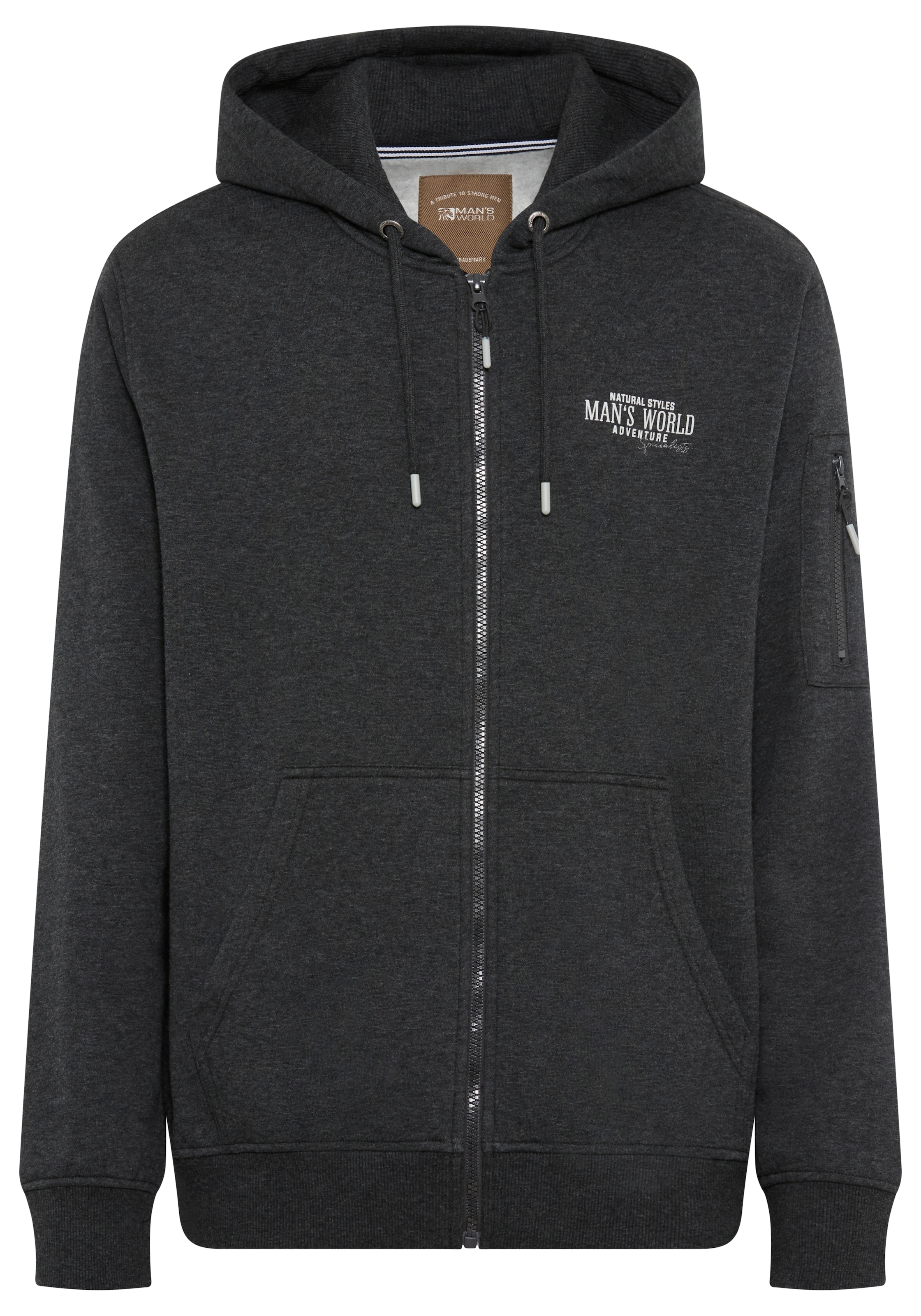 Man's World Kapuzensweatjacke