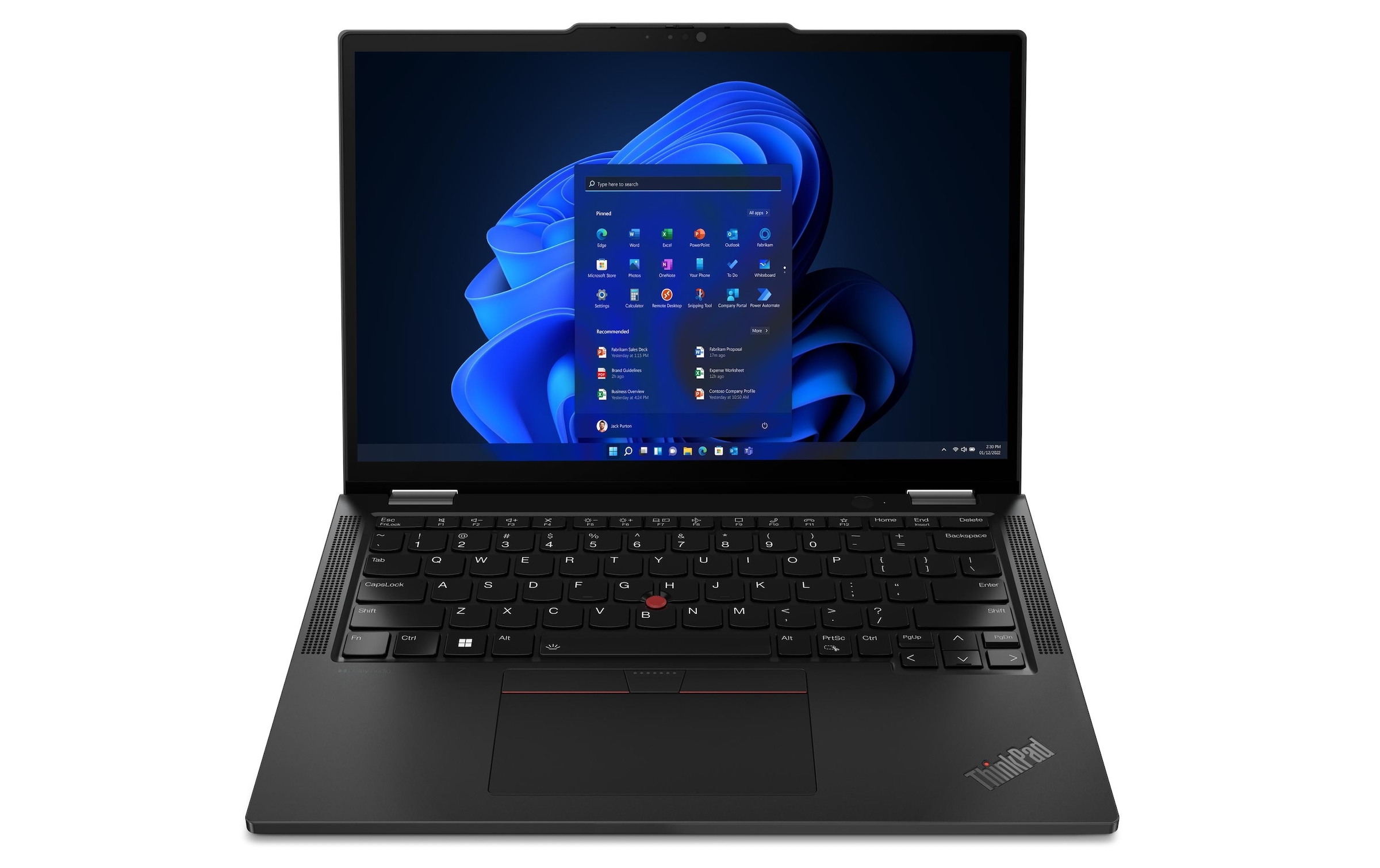 Lenovo Convertible Notebook »ThinkPad X13 Yoga G«, 33,64 cm, / 13,3 Zoll, Intel, Core i7, Iris Xe Graphics, 512 GB SSD