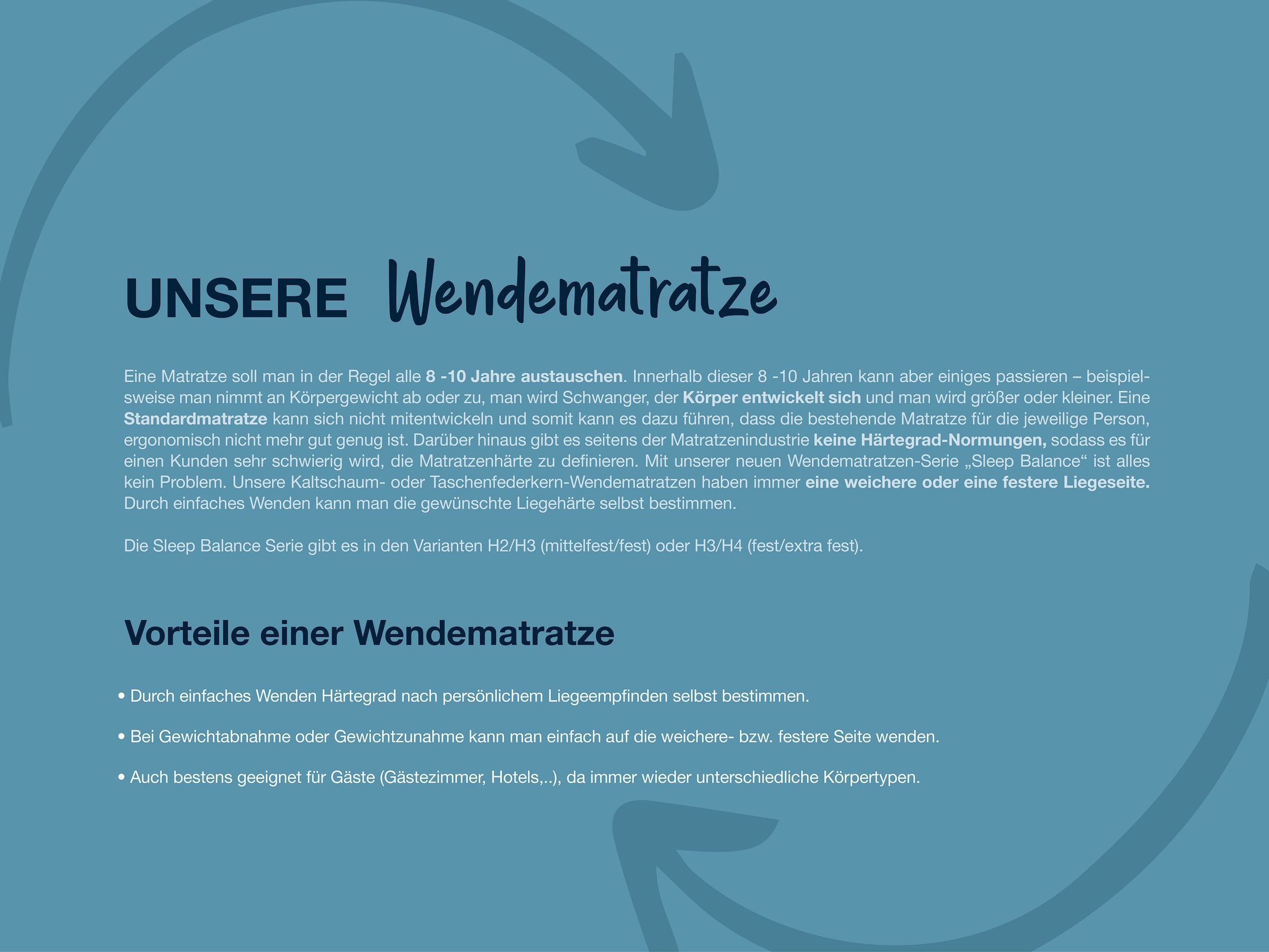 Hn8 Schlafsysteme Taschenfederkernmatratze »Sleep Balance TFK«, 24 cm hoch, Raumgewicht: 40 kg/m³, 500 Federn, (1 St., 1-tlg.), in den Grössen 90x200 und vielen weiteren Grössen erhältlich