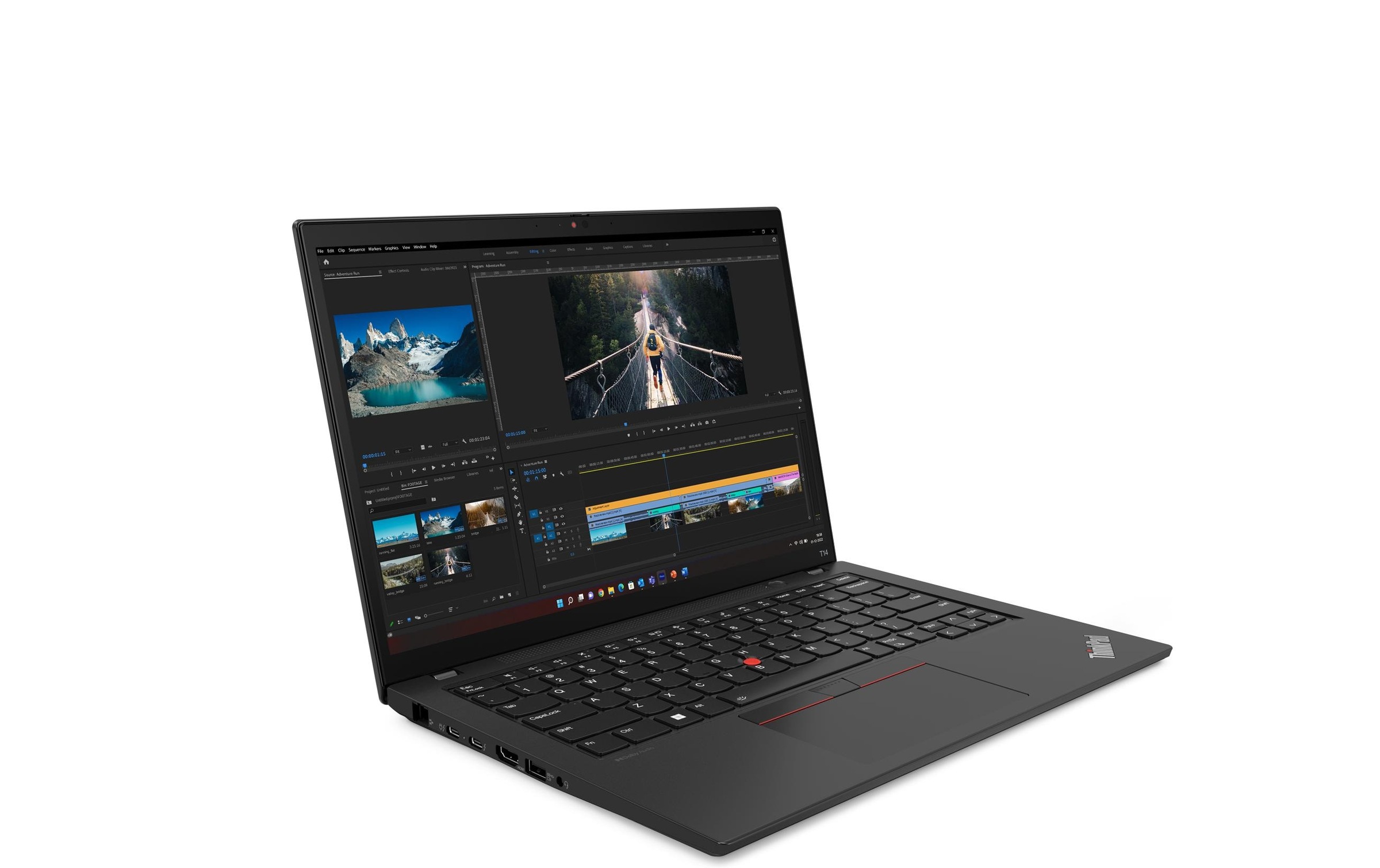 Lenovo Business-Notebook »ThinkPad T14 Gen. 4«, 35,42 cm, / 14 Zoll, Intel, Core i7, Iris Xe Graphics, 512 GB SSD