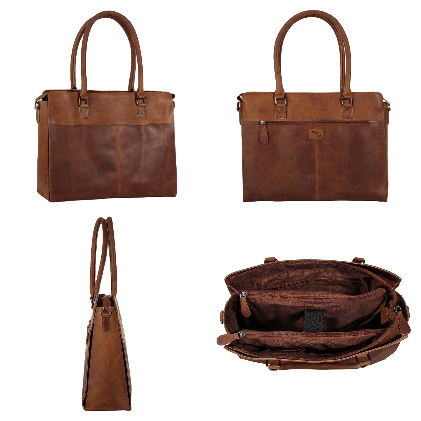 Cluty Shopper, echt Leder