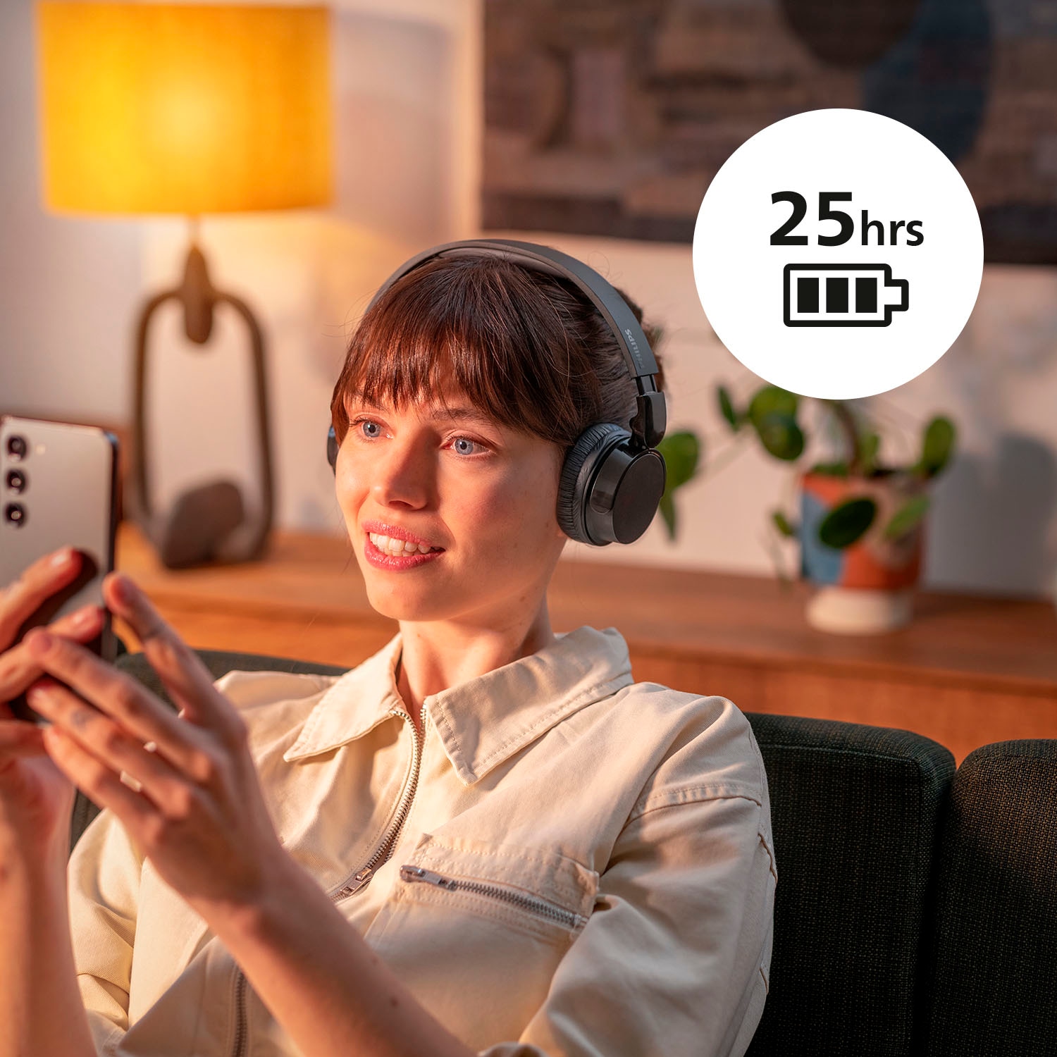 Philips wireless Kopfhörer »TAH 3209«, A2DP Bluetooth-AVRCP Bluetooth-HFP-Bluetooth, Freisprechfunktion-Geräuschisolierung-Multi-Point-Verbindung-Sprachsteuerung-kompatibel mit Siri