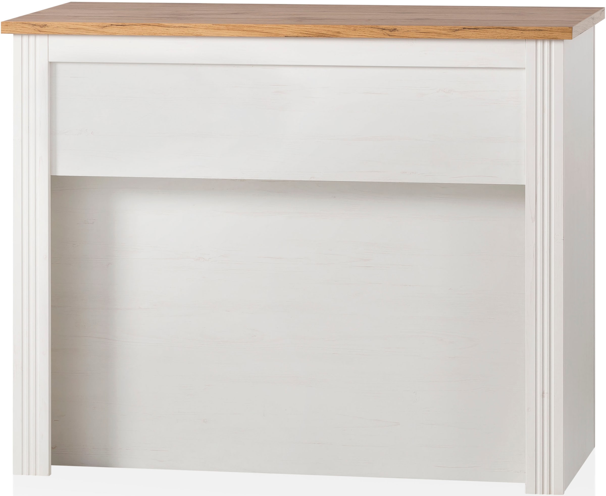 Goodproduct, GOODproduct Unterschrank »KS-Westminster« Küchentheke frei im Raum stellbar, Höhe 105 cm, exclusiv by Otto, pinie weiß dekor, B/H/T: 130 