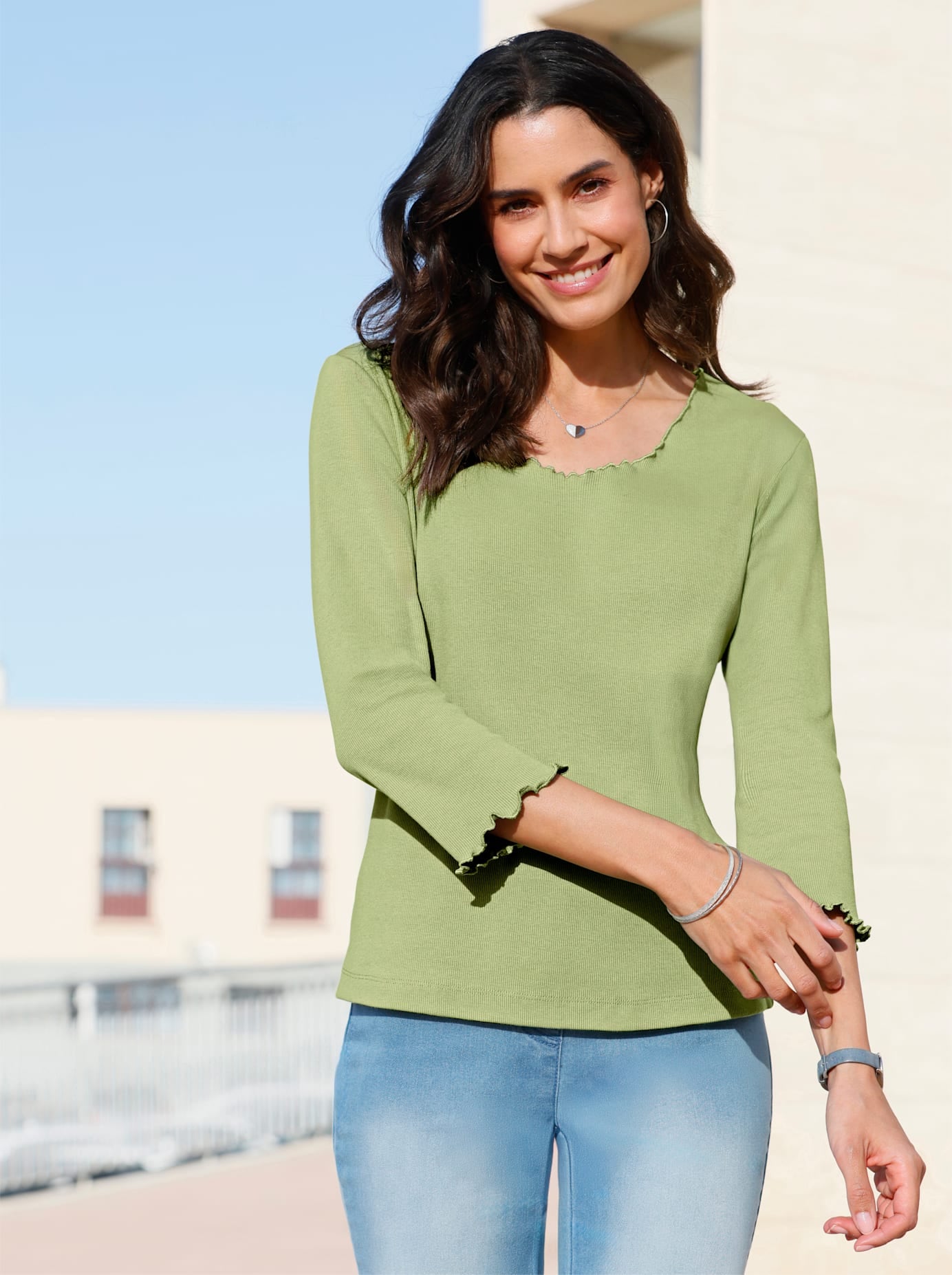 Inspirationen V-Shirt »V-Shirt« 1 Stk.