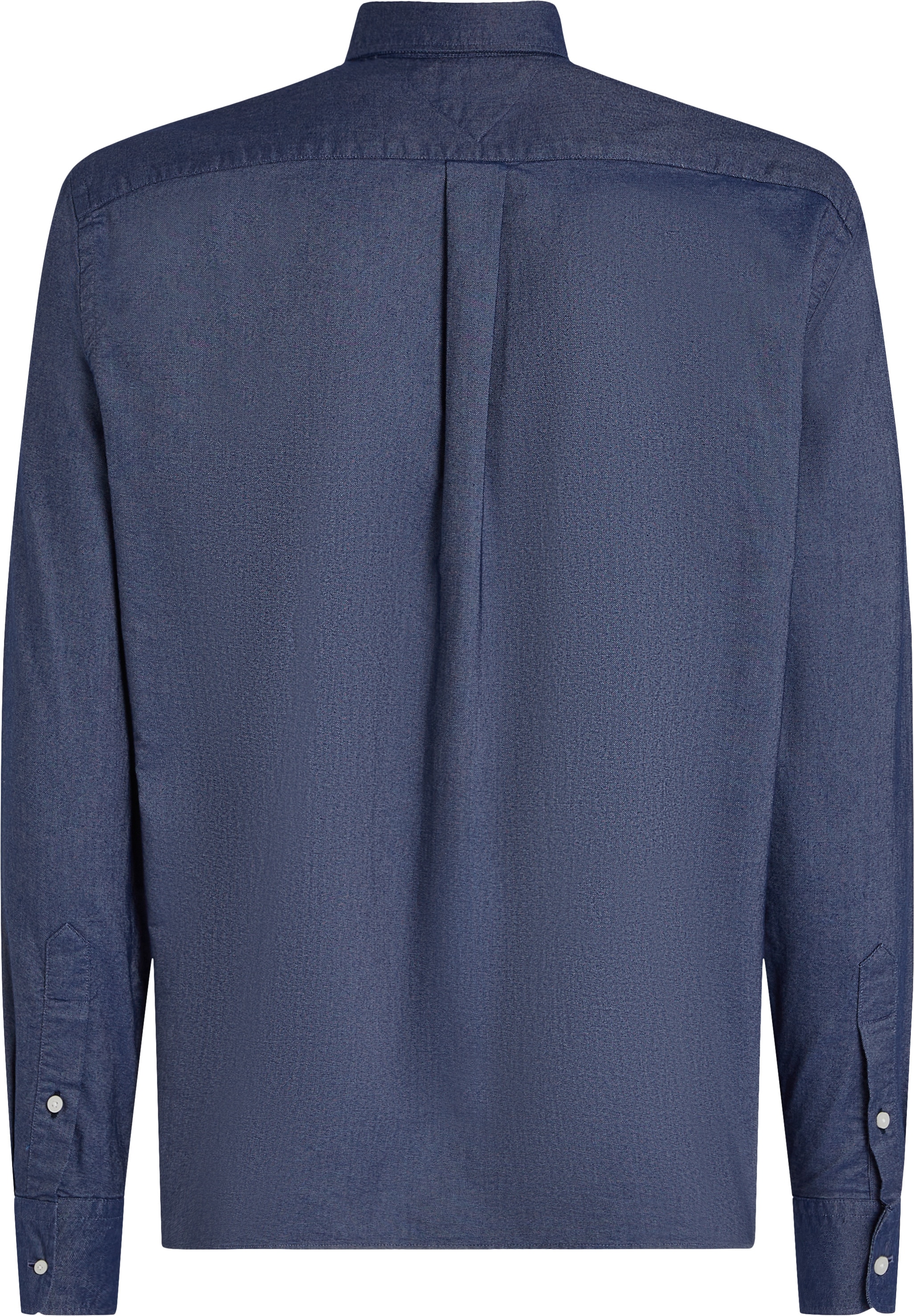 Tommy Hilfiger Big & Tall Langarmhemd »BT-SOLID HERITAGE OXFORD S-B«, in Grossen Grössen, Logostickerei
