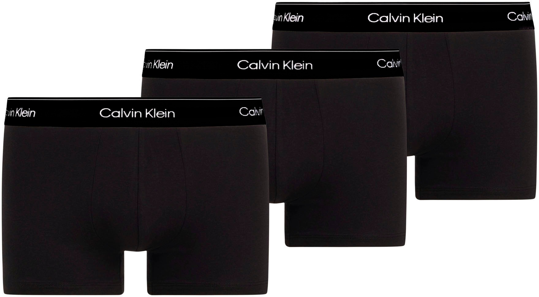 Calvin Klein Underwear Trunk »TRUNK 3 PACK« Packung, 3 Stk. mit Logo-Elastikbund