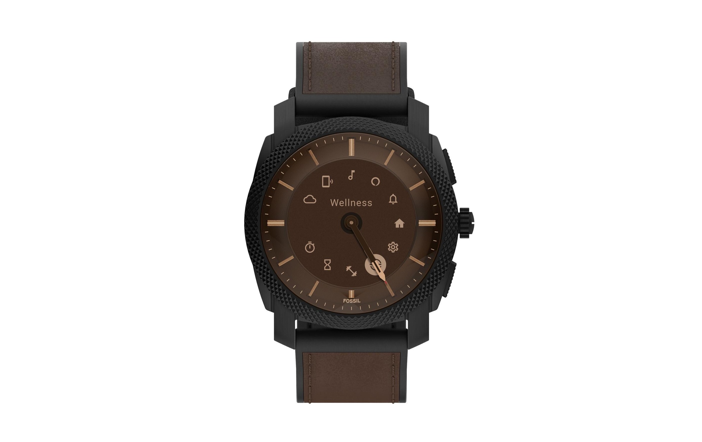 Fossil Smartwatch »GEN 6 HYBRID MACHINE MEN«, (/ 1,1 Zoll), Android Wear,)