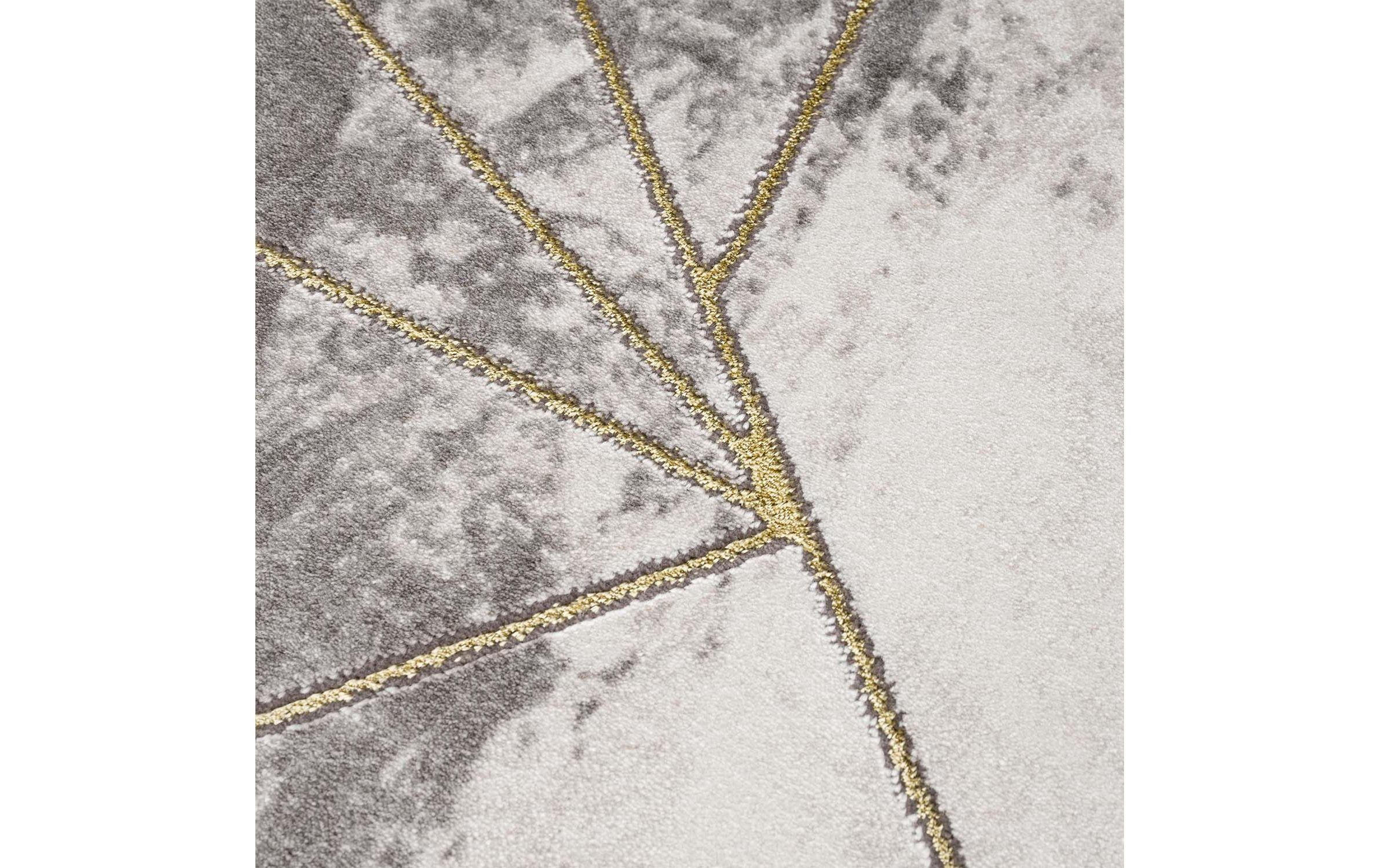 Teppich »MyCarpet Noa goldfarben«, rund