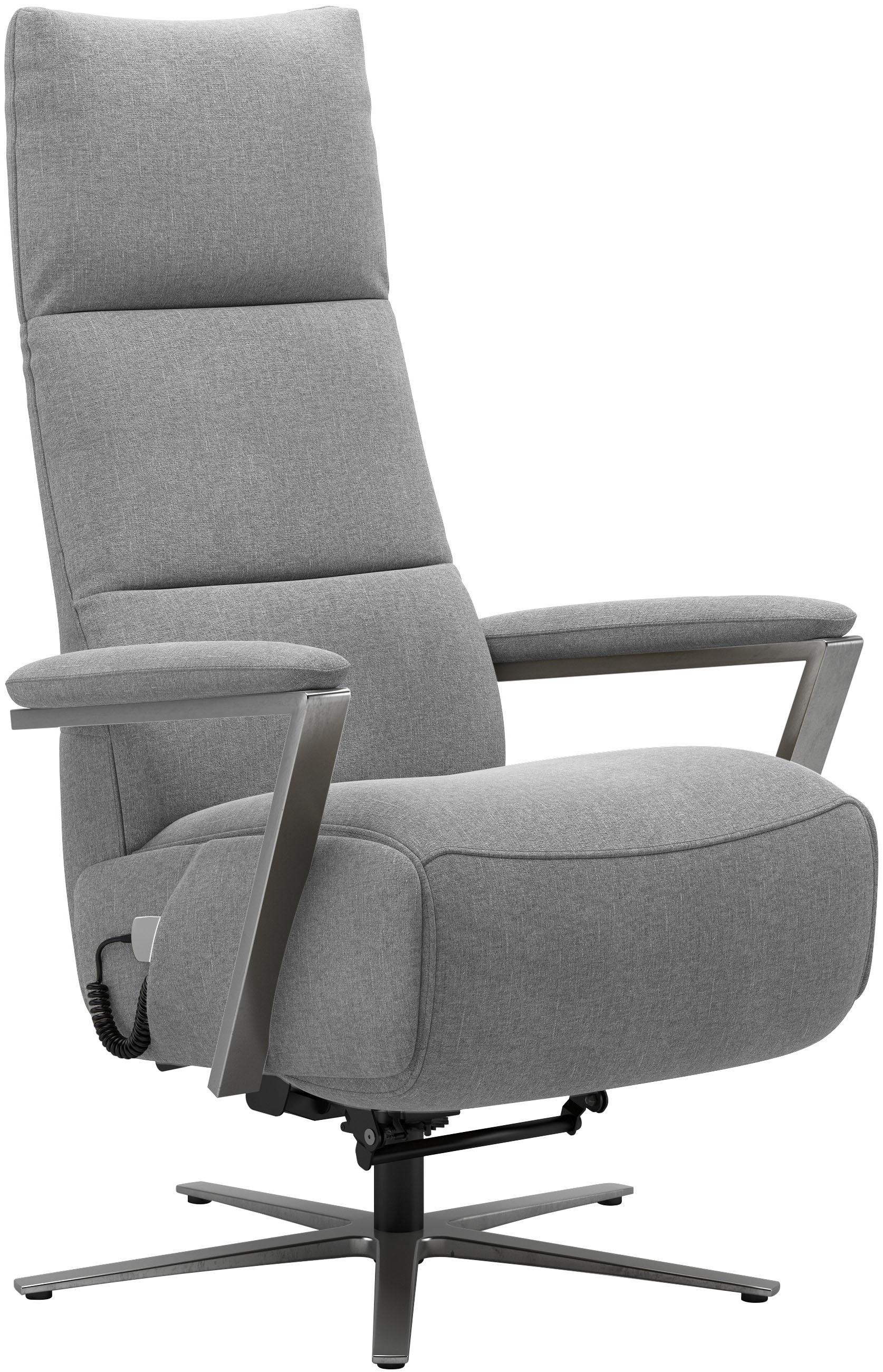 sit&more TV-Sessel "Vario Comfort, inkl. Kopfteilverstellung & 360 Drehfunktion" inkl. Herz-Waage-Funktion & 3 Motoren, Höhe der Armlehnen 64cm