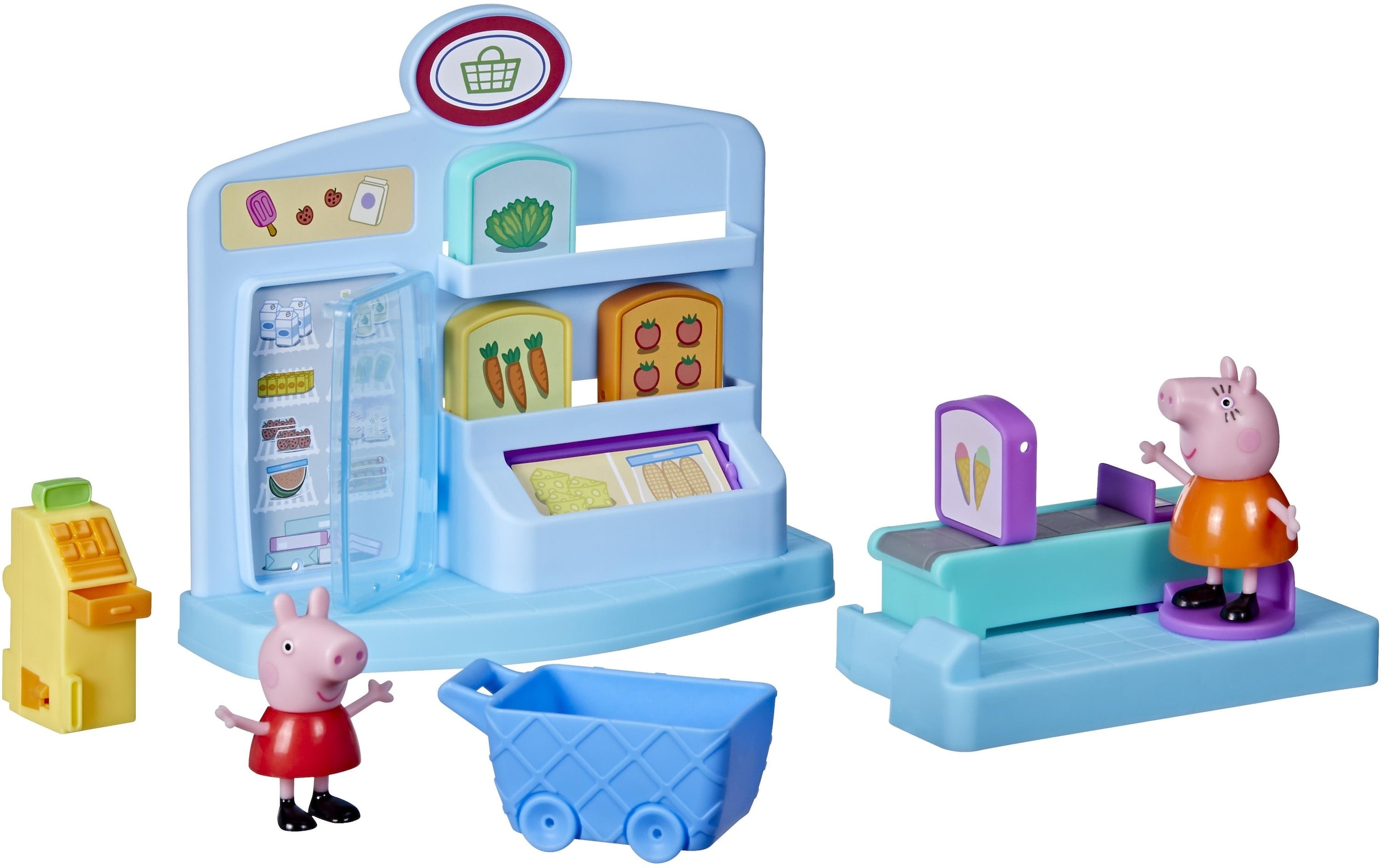 Hasbro Spielfigur »Peppa Pig Peppa geht einkaufen«