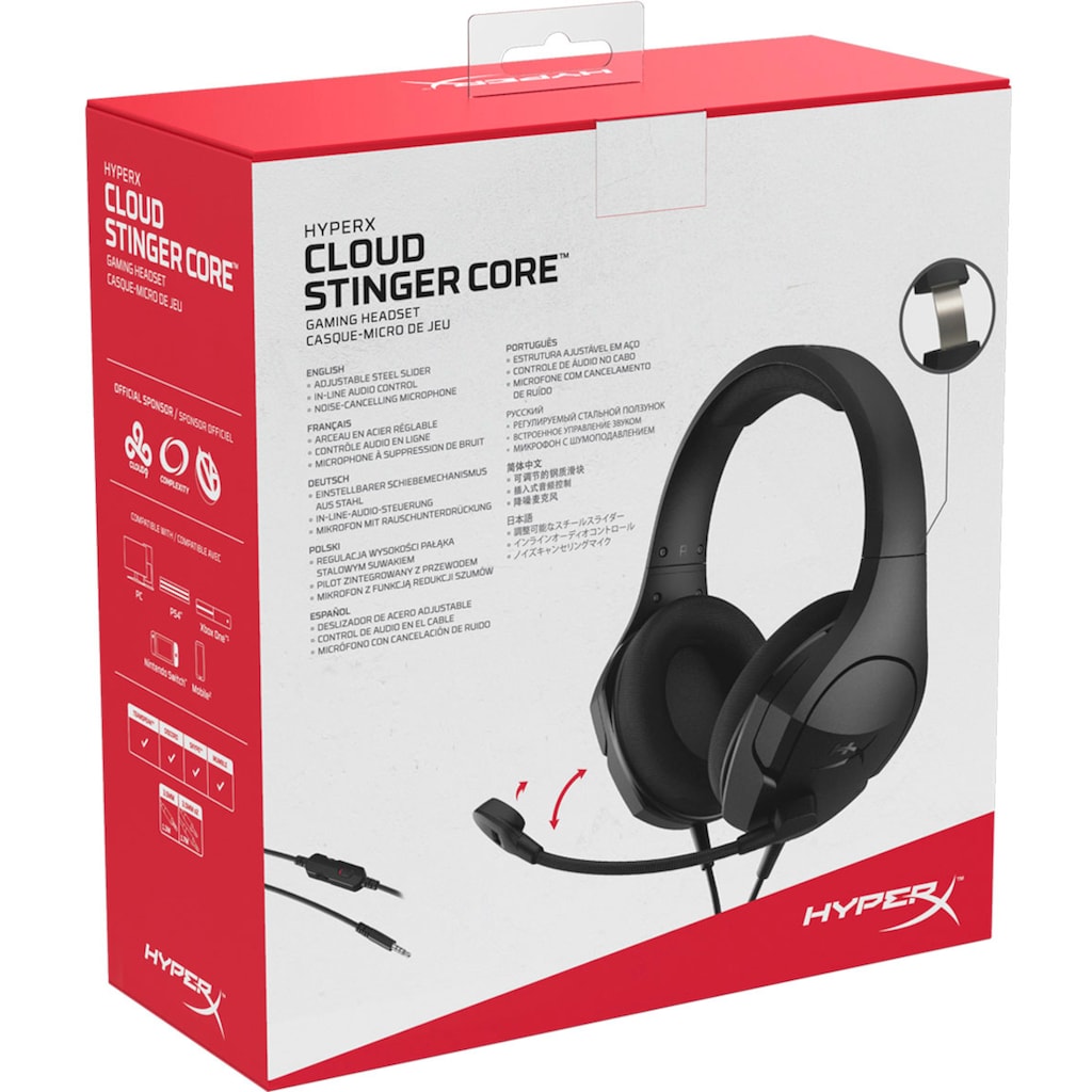 HyperX Gaming-Headset »Cloud Stinger Core«, Geräuschisolierung