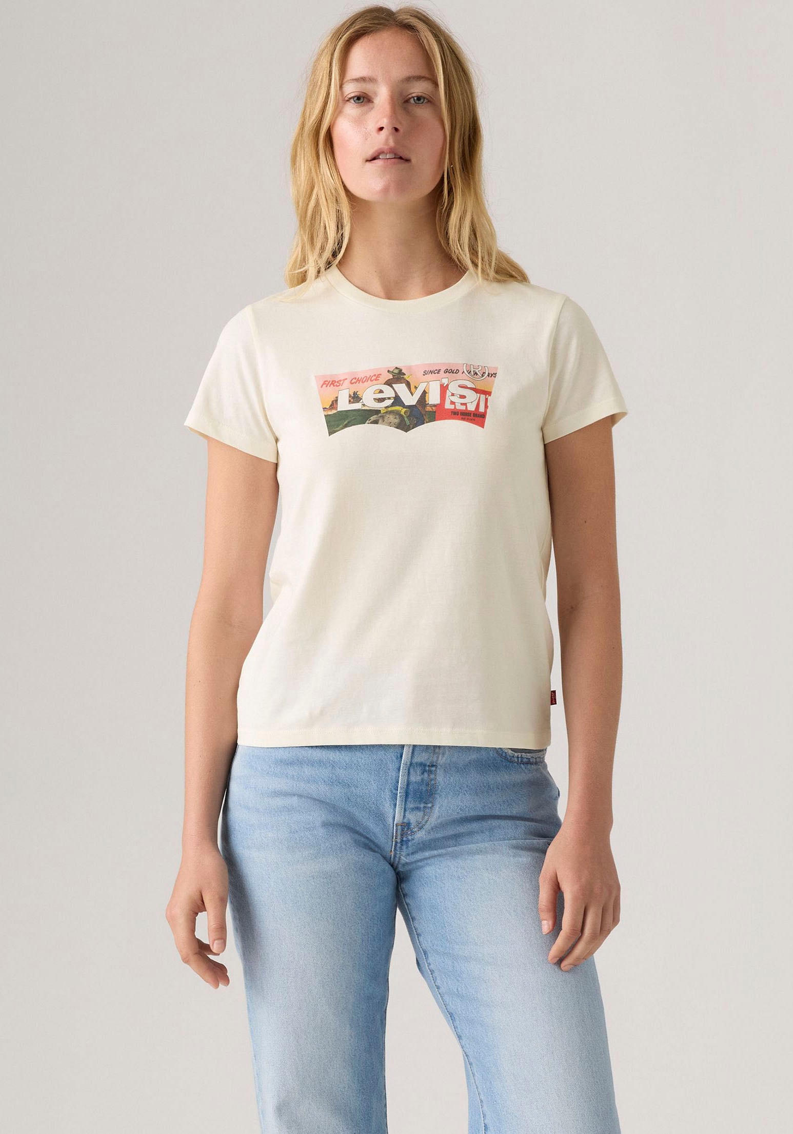 Levi's® T-Shirt »LV T-Shirt THE PERFECT TEE NEUTRALS«