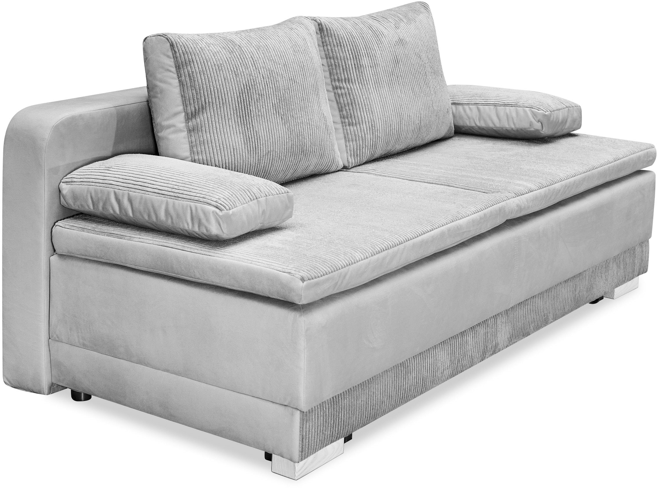 INOSIGN Schlafsofa »Ben«, mit Boxspringaufbau, Bettfunktion & Bettkasten, Dauerschlafsofa