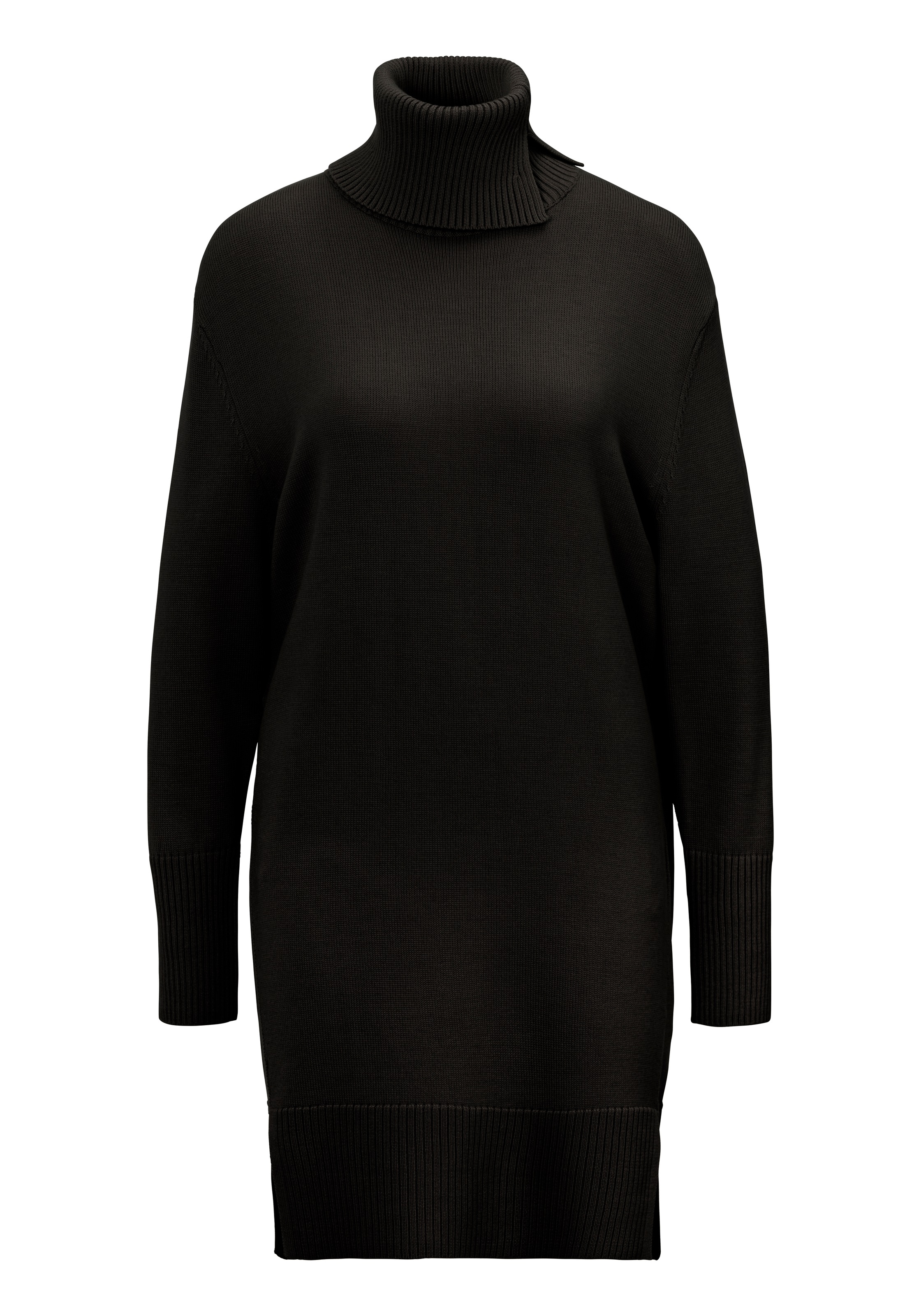 BOSS ORANGE Strickkleid »Feringata Premium Damenmode« mit Geripptem Rollkragen