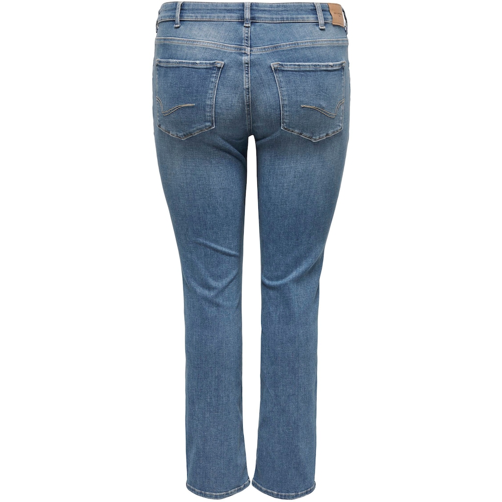 ONLY CARMAKOMA Straight-Jeans »CARALICIA REG STRT DNM DOT5669 NOOS«