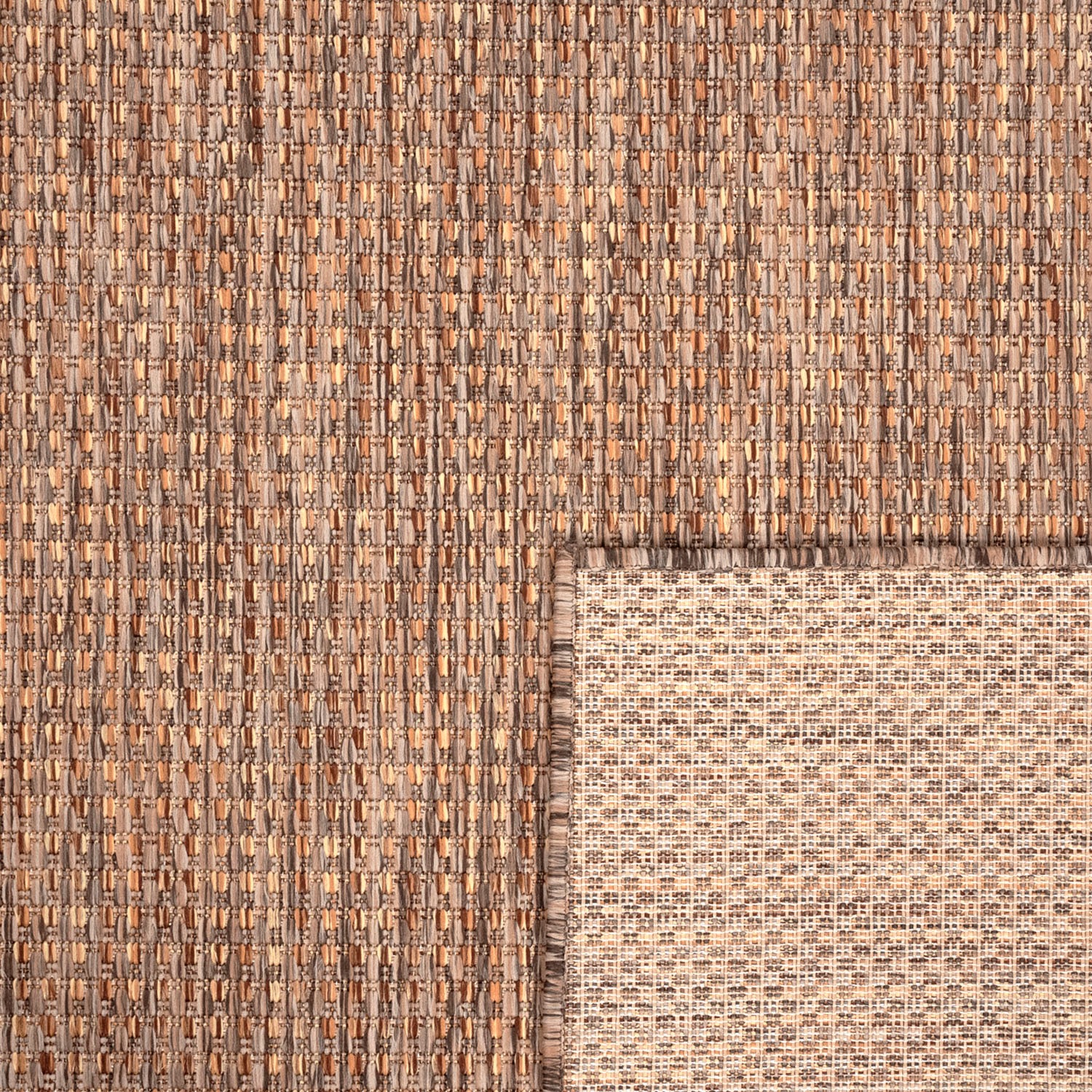 Paco Home Teppich »Napoli 777«, rechteckig, 4 mm Höhe, Flachgewebe, meliert, In- und Outdoor geeignet, Wohnzimmer