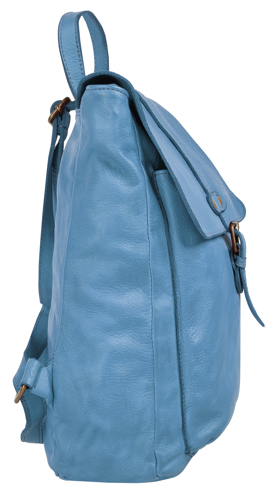 Samantha Look Cityrucksack, echt Leder, Made in Italy