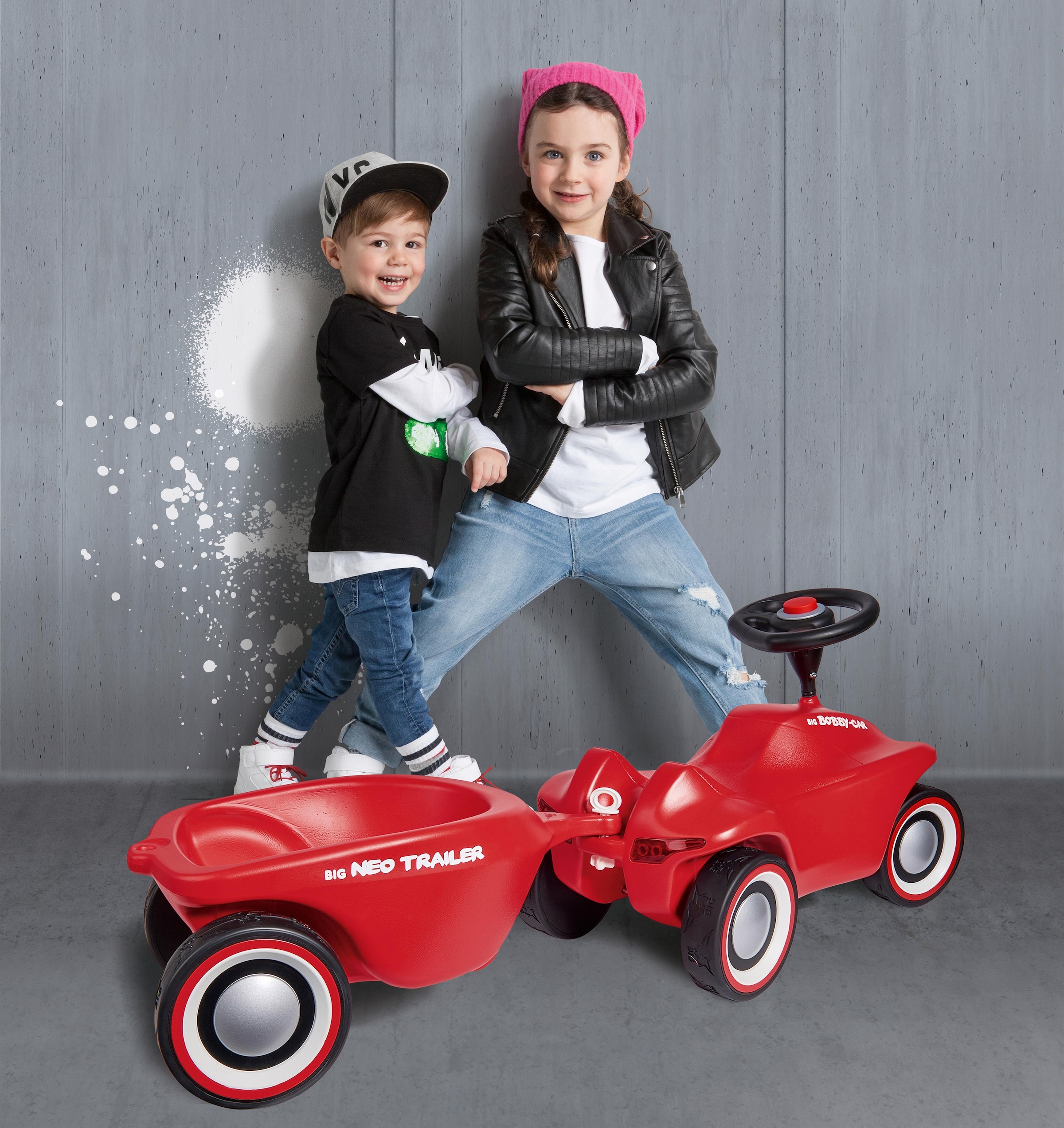 BIG Kinderfahrzeug-Anhänger »BIG-Bobby-Car-Trailer«, Made in Germany online  kaufen