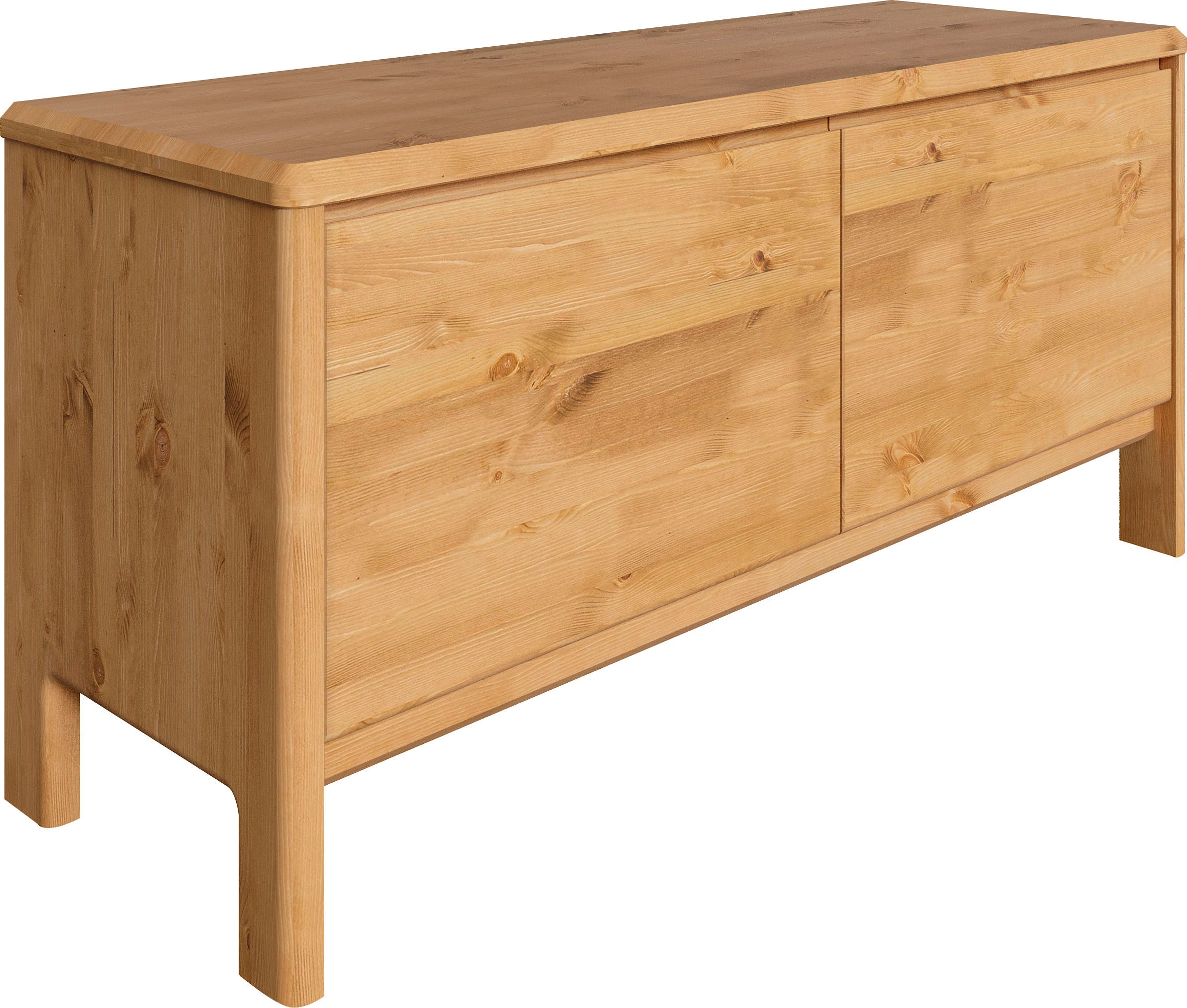 Home affaire Kommode »Luven« FSC® zertifiziertes Massivholz, mit 2 Schubkasten
