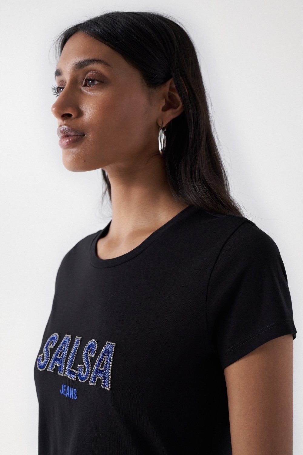 Salsa T-Shirt »Salsa Jeans T-Shirt T-Shirt Institutional Beaded«