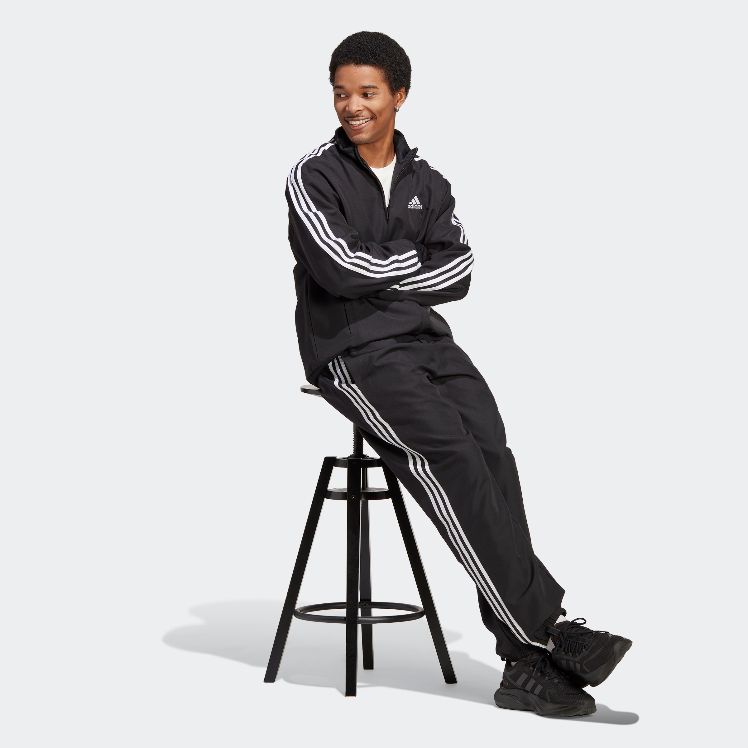 adidas Sportswear Trainingsanzug »M 3S WV TT TS«, (2 tlg.)