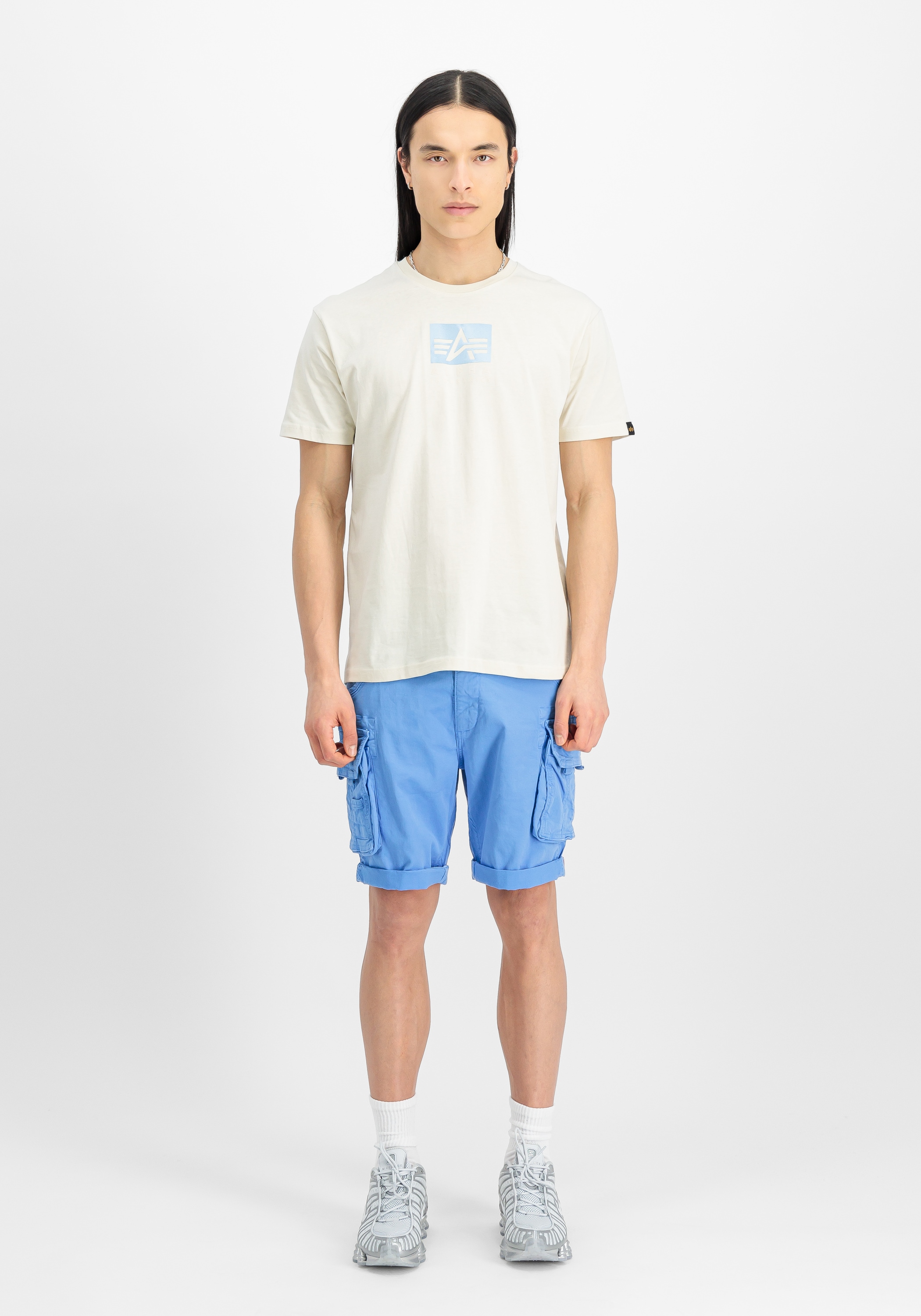 Alpha Industries T-Shirt »Alpha Industries Men - T-Shirts Satin Logo T-Shirt«