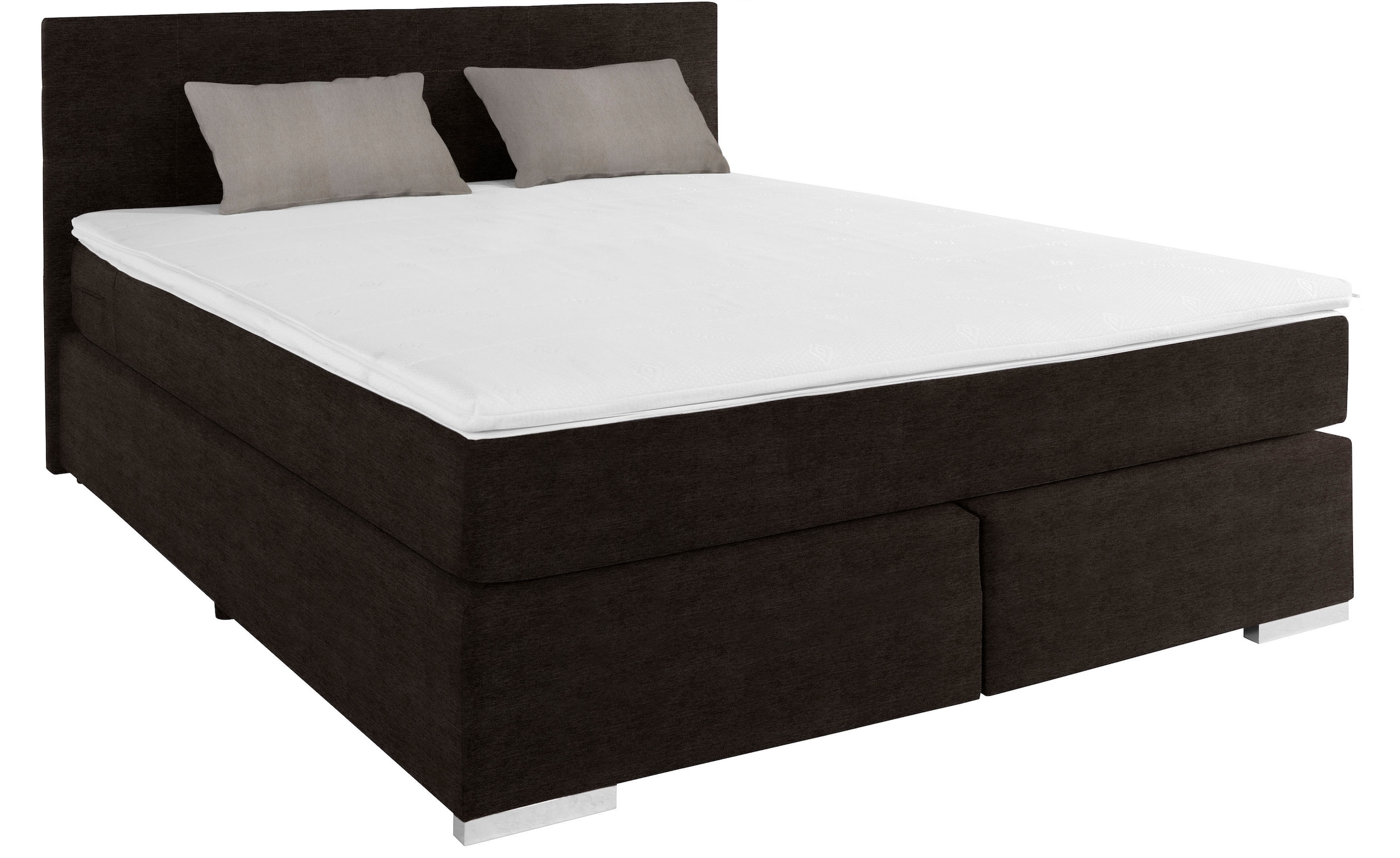 COTTA Boxspringbett Simba, wahlweise mit oder ohne Matratze und Topper