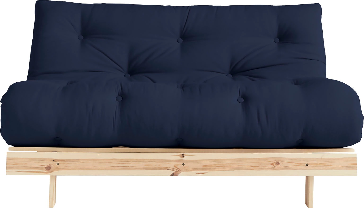 Karup Design Daybett "Roots Sofa Bed, Schlafsofa, Bettfunktion, FSC-Massivholz" Inkl. Futonmatratze, Made in Europe, langlebig, B: 140 oder 160 cm