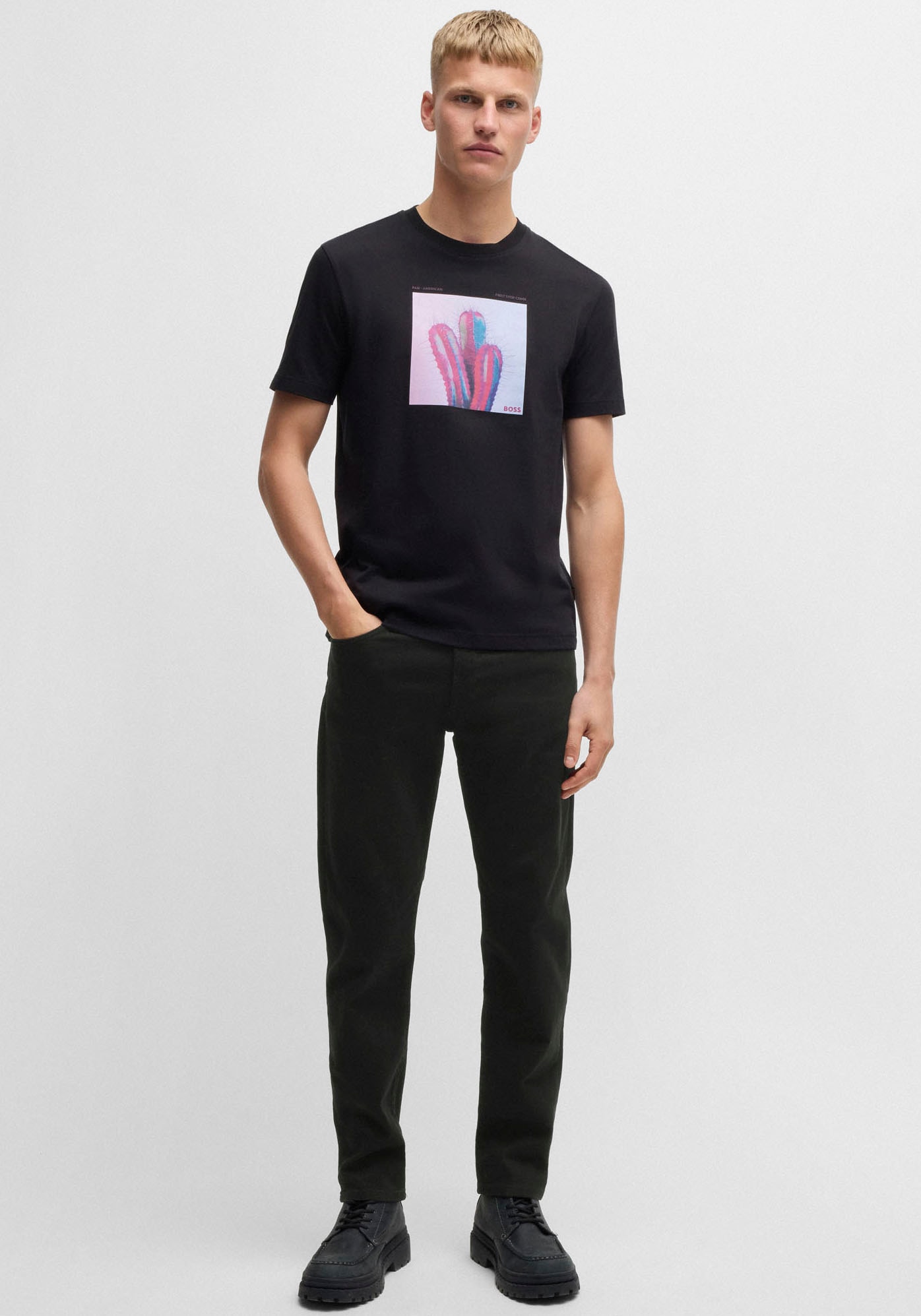 BOSS ORANGE Straight-Jeans »Re Maine«, mit BOSS ORANGE Markenlabel