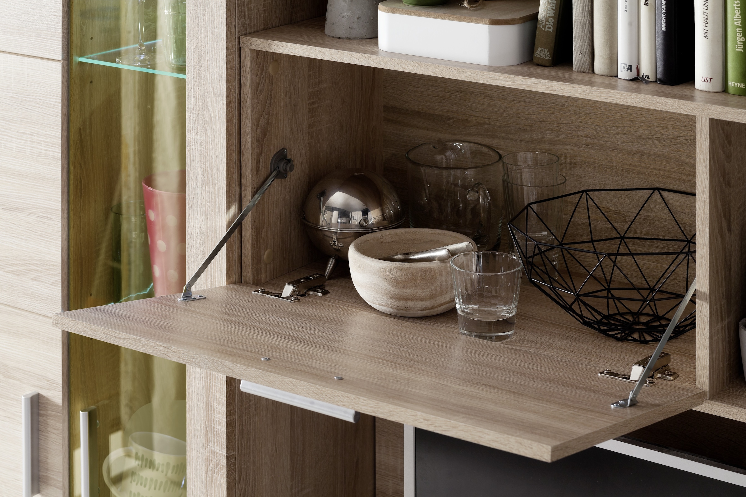 INOSIGN Wohnwand »Delhi«, kompaktes klassisches Design