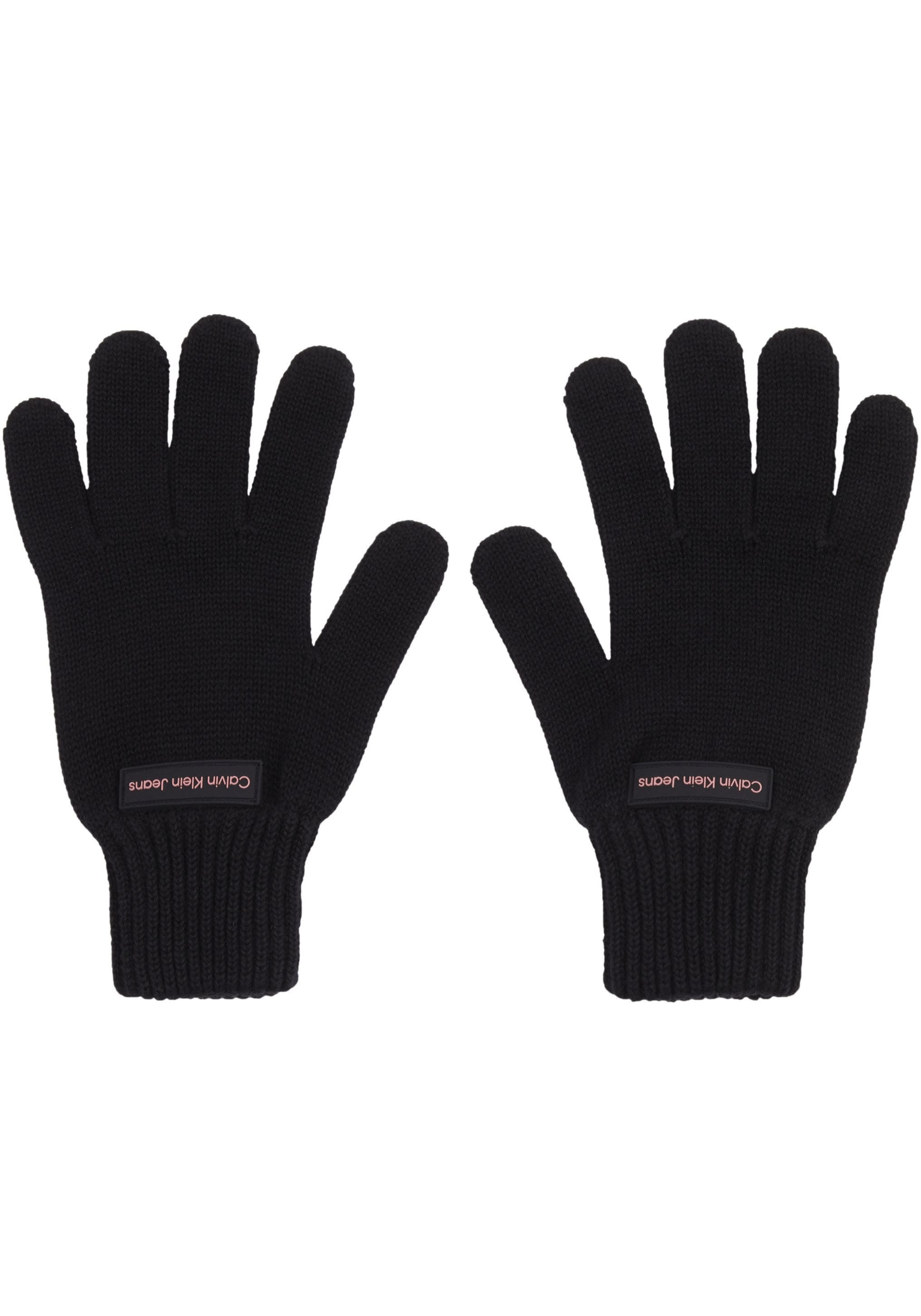 Strickhandschuhe »INST PATCH GLOVES«, mit Logopatch