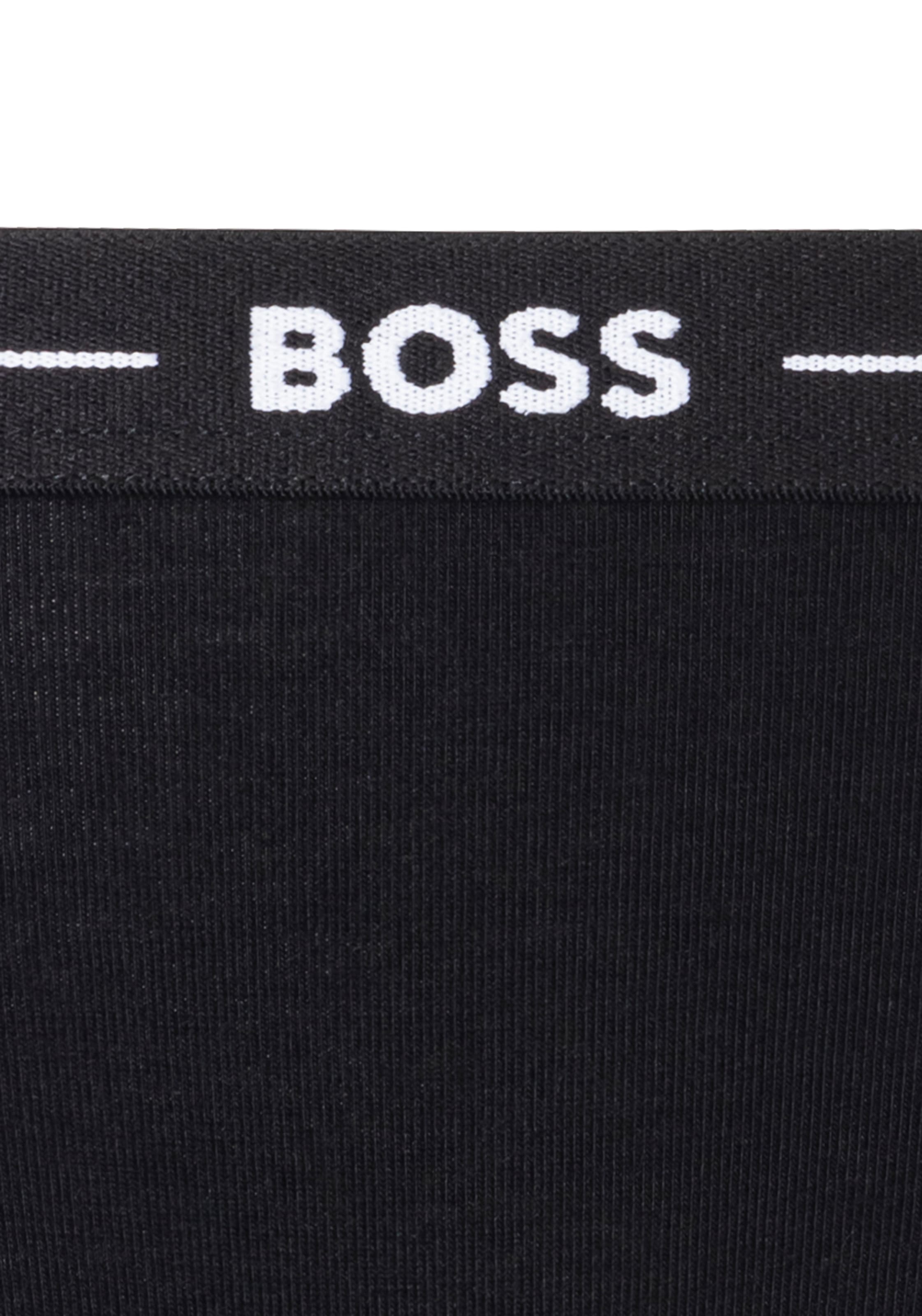 BOSS Slip »3P BRIEF«, (Packung, 3 St., 3er), mit elastischen Logobund