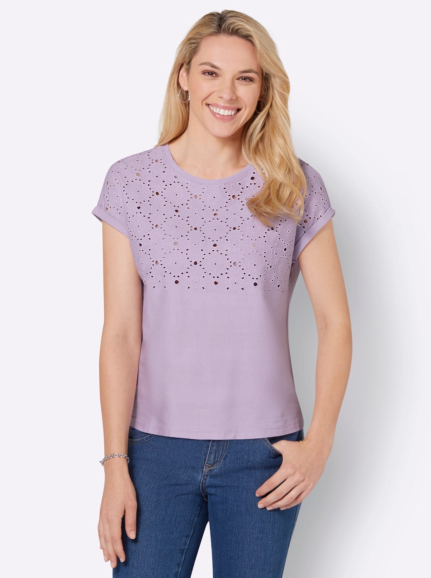 Inspirationen Rundhalsshirt »Shirt«, (1 tlg.)