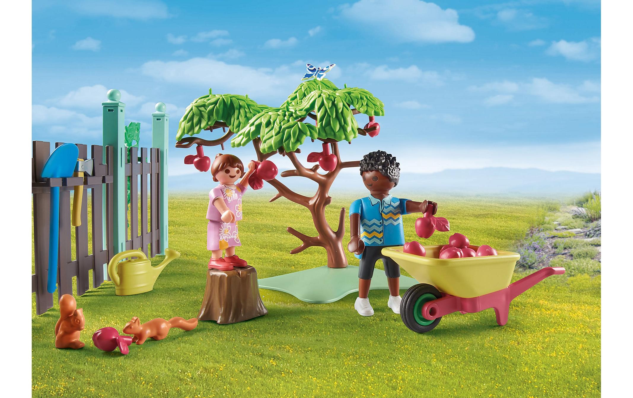 Playmobil® Spielbausteine »My Life Kleine Hühnerfarm im Tiny Haus Garten 71510«, (77 St.)