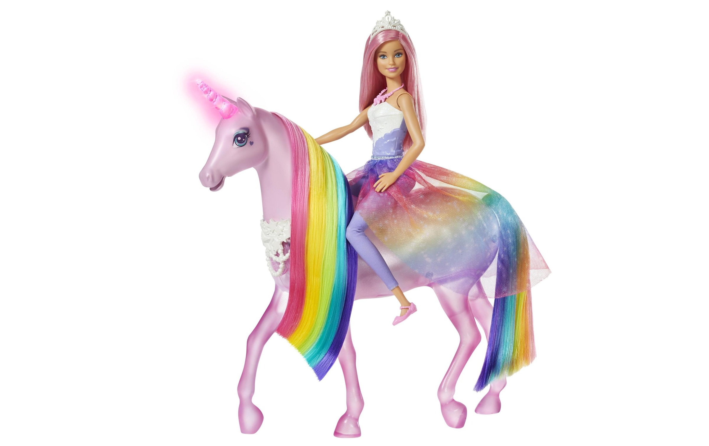 Barbie Spielfigur »Dreamtopia Zauberlicht Einhorn«