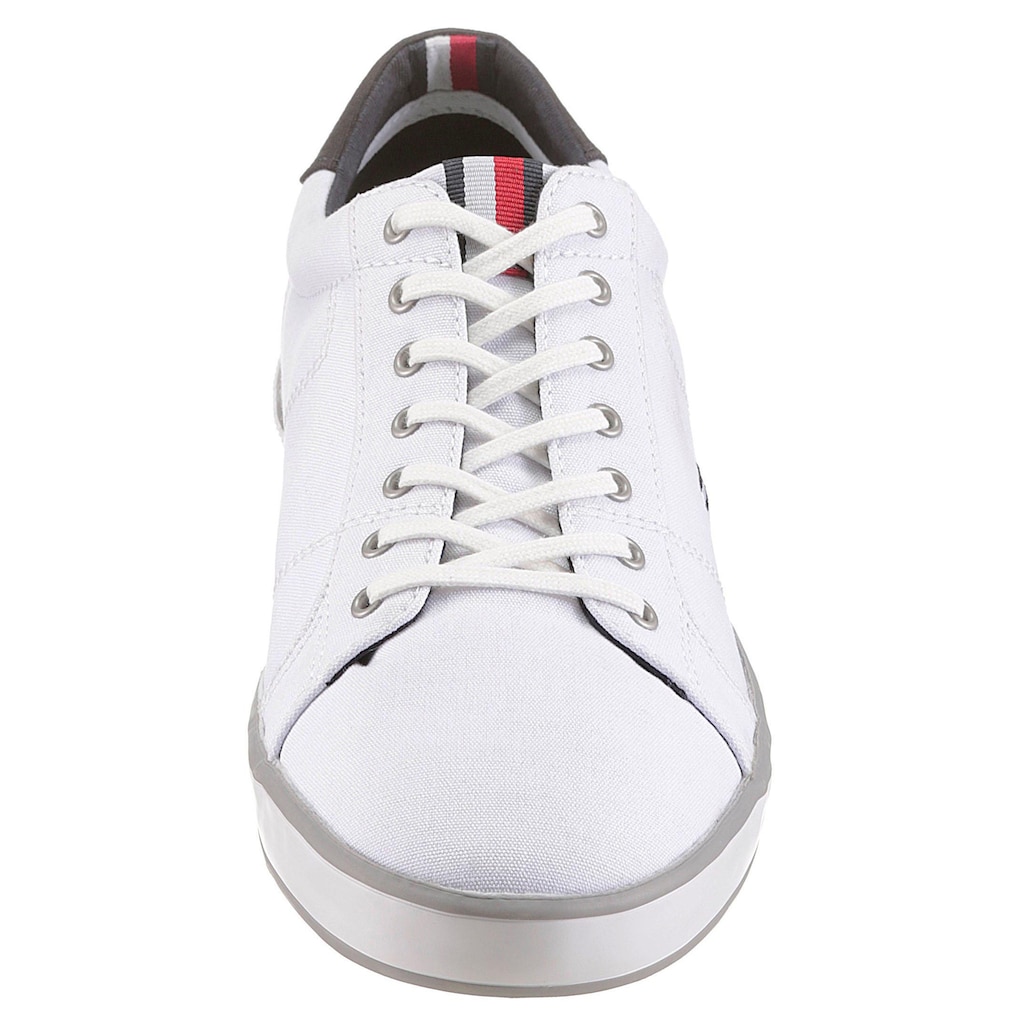 Tommy Hilfiger Sneaker »H2285ARLOW 1D«, mit seitlichem Logoflag, Freizeitschuh, Halbschuh, Schnürschuh