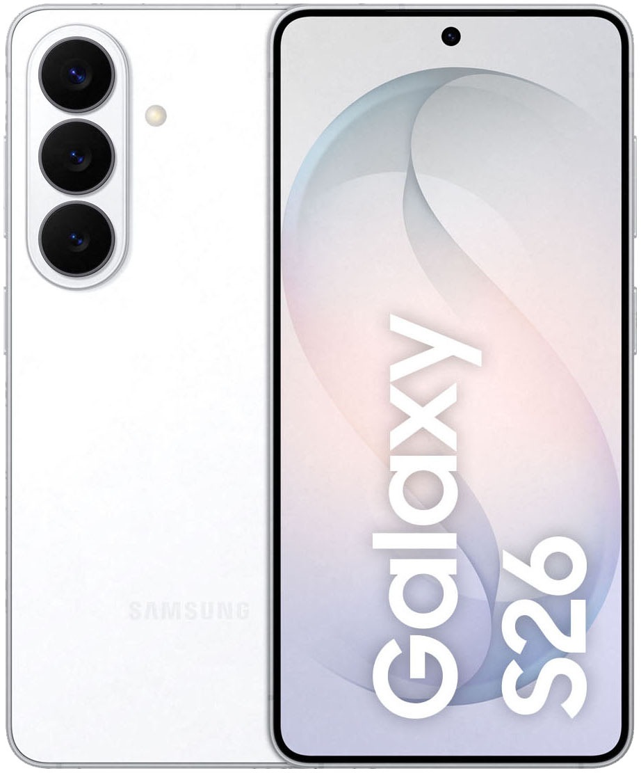Samsung Smartphone "Galaxy S26" white