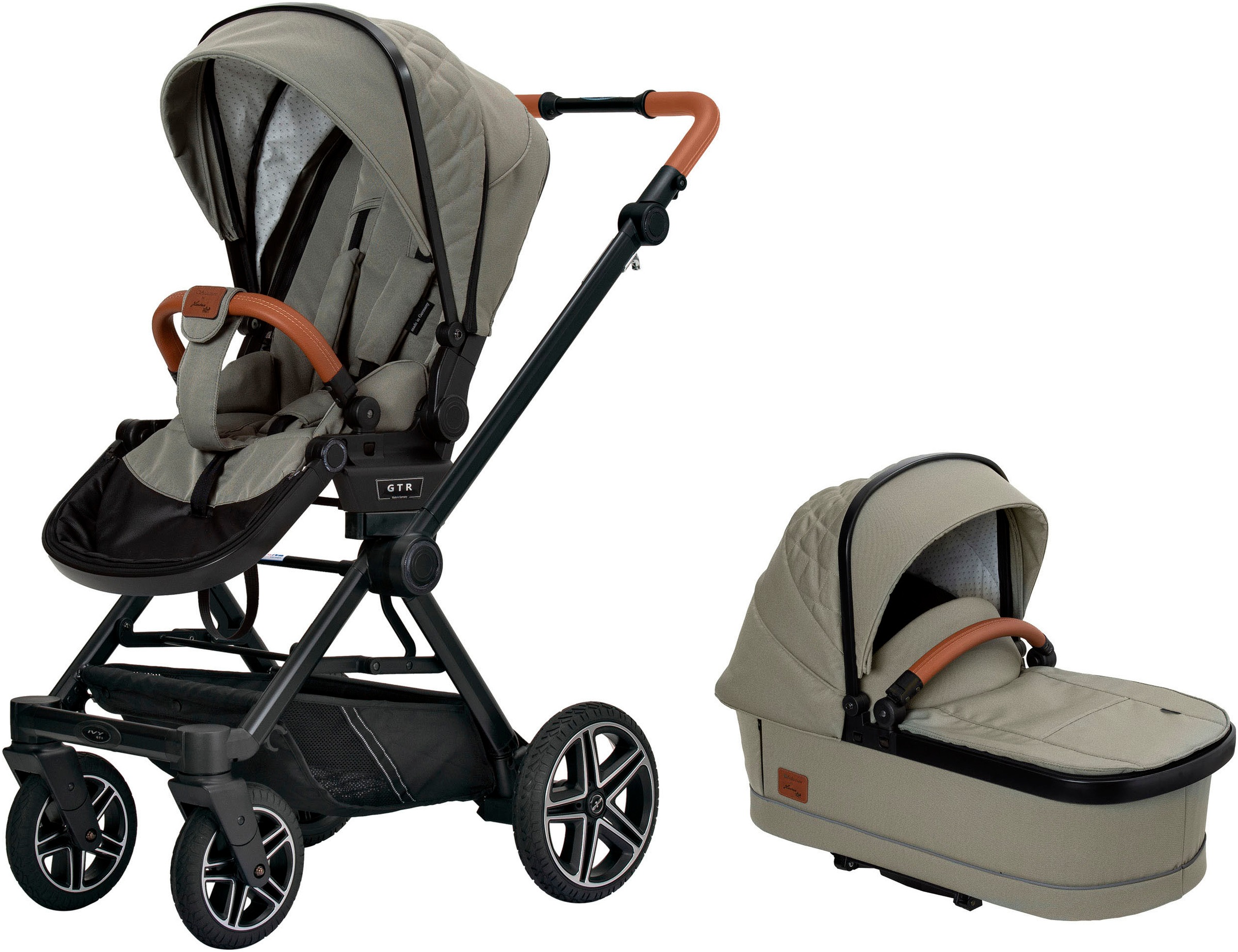 Hartan Kombi-Kinderwagen »Ivy GTR Selection Falttasche« Made in Germany